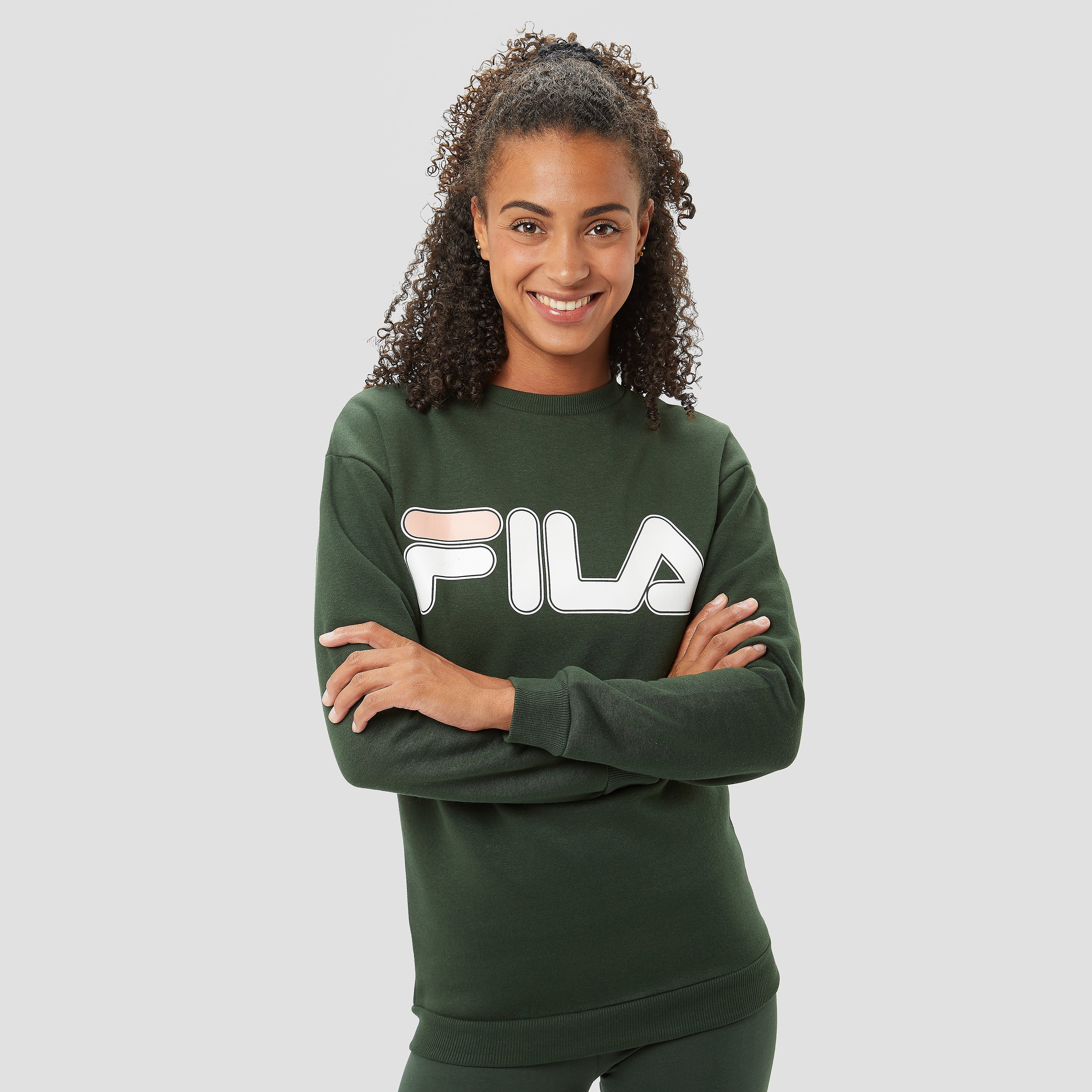 FILA Cydonia 2 crew sweater groen dames Dames