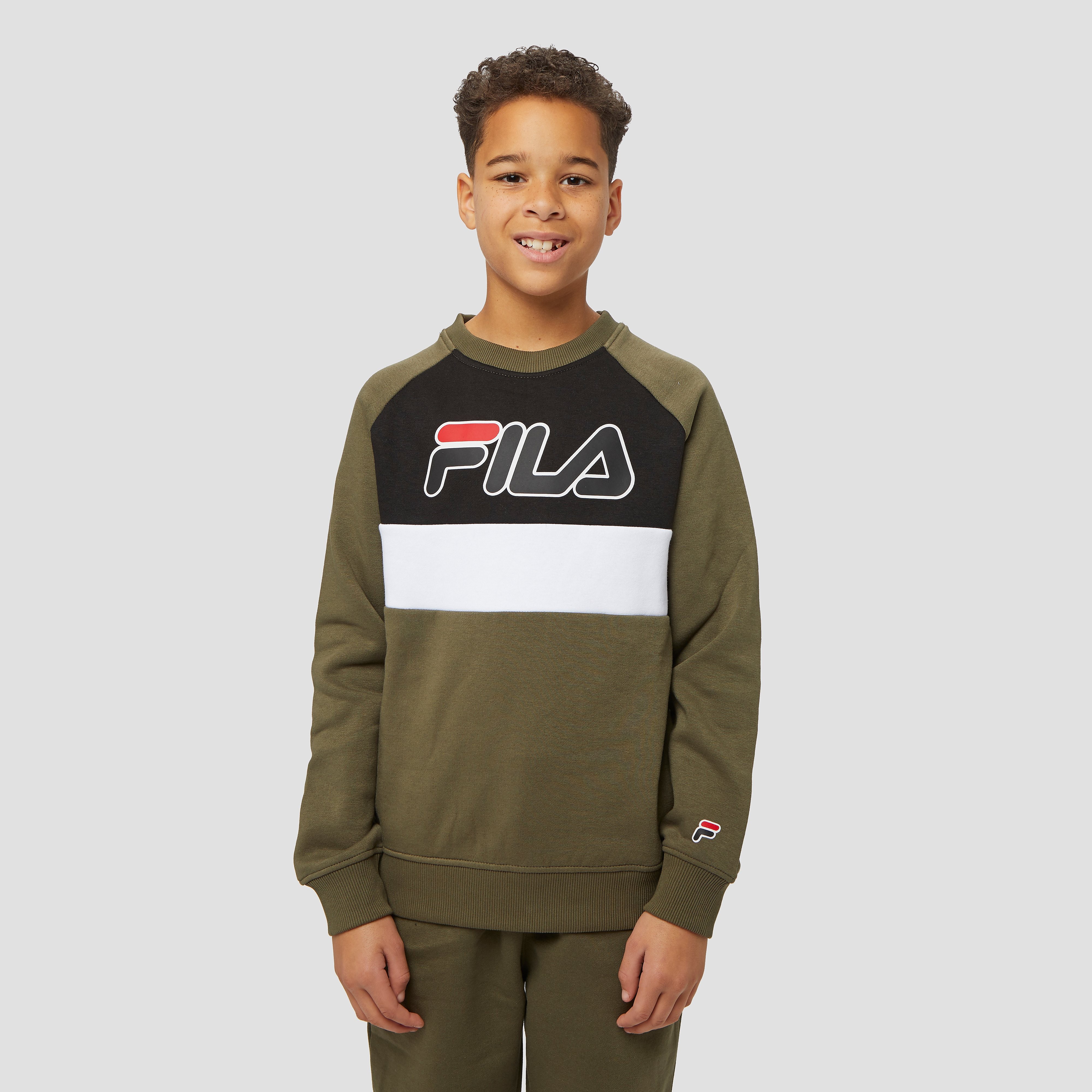 FILA Andrea crew sweater groen kinderen Kinderen