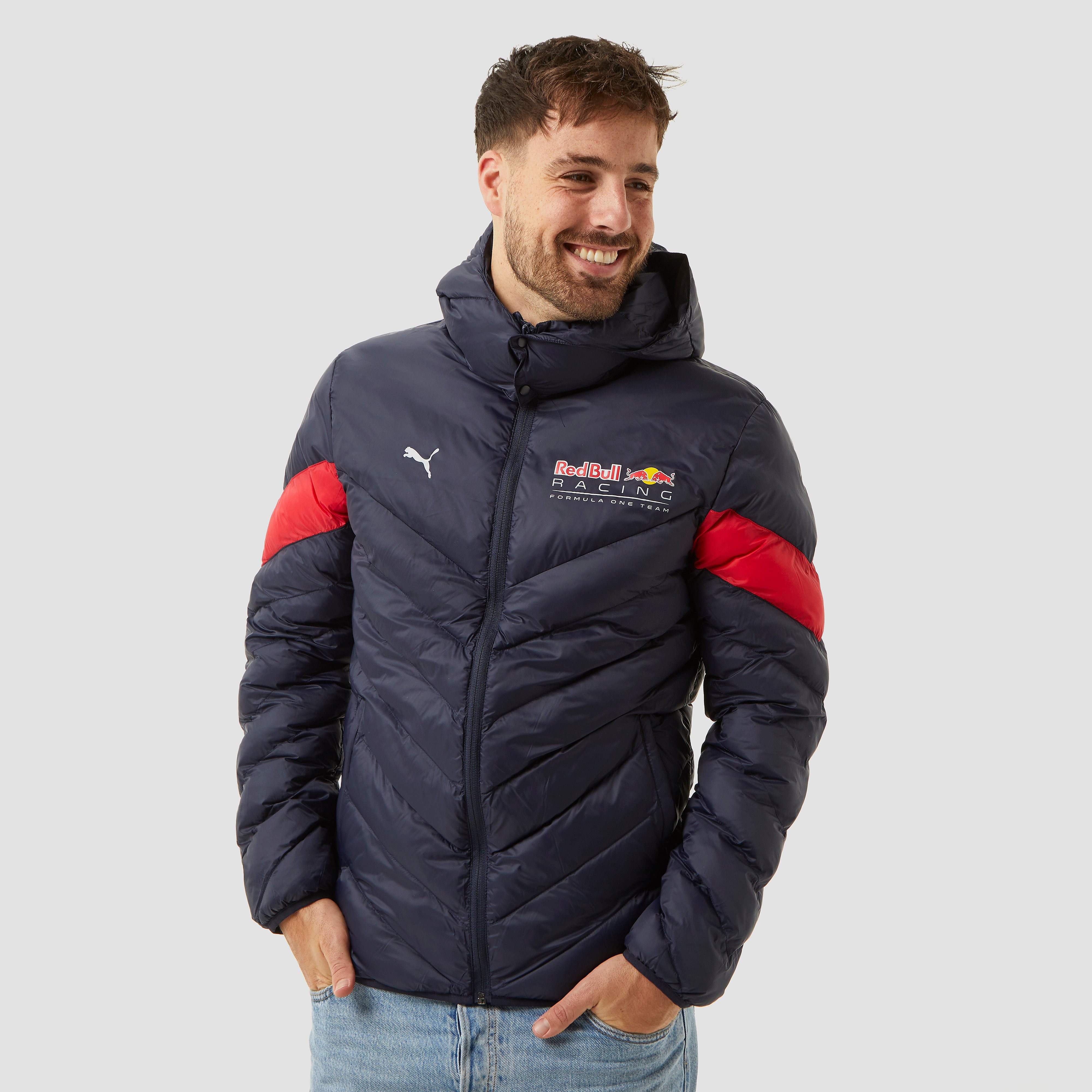 PUMA Red bull racing mcs ecolite winterjas blauw heren Heren