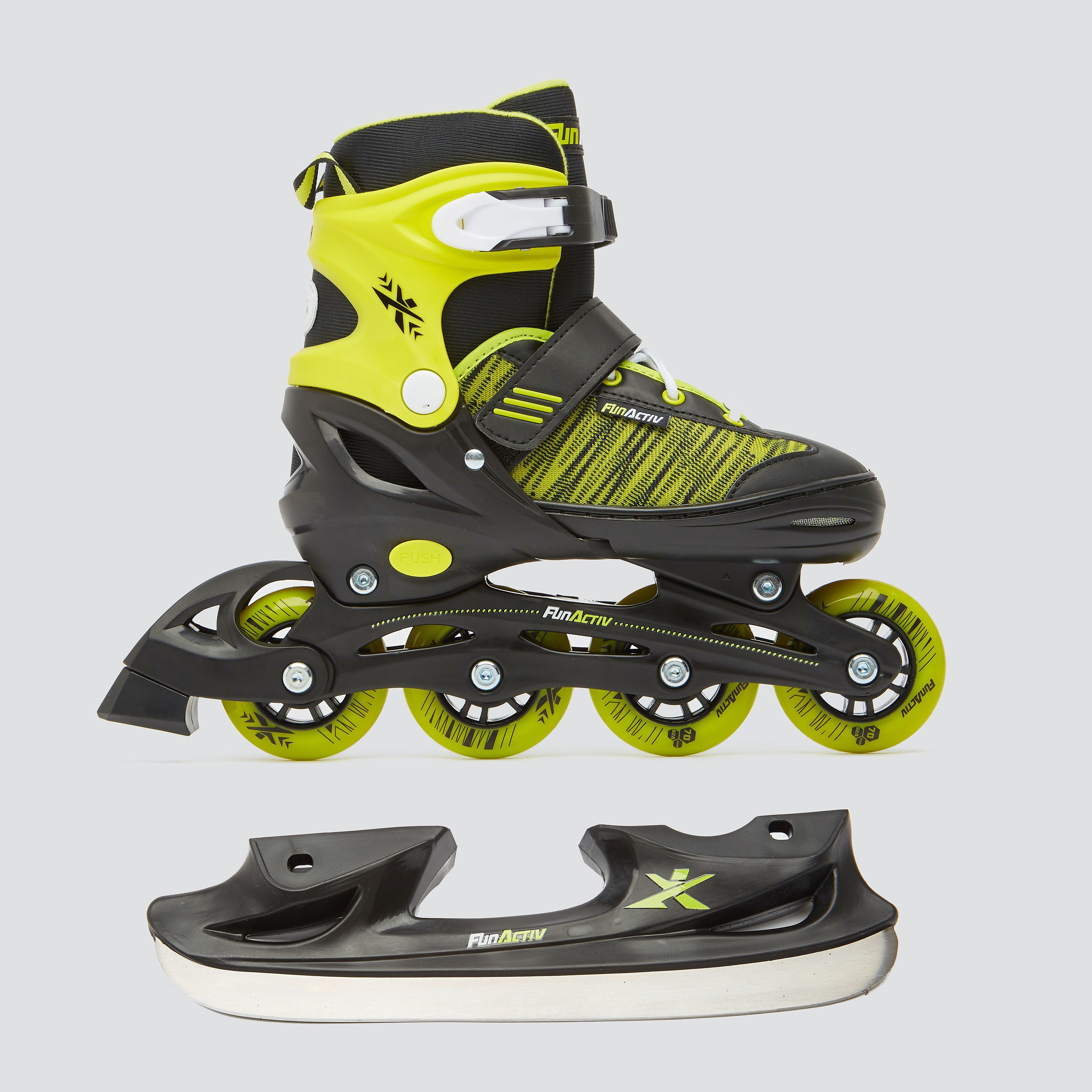 FUN-ACTIVE Orin duo schaatsen/skeelers roze kinderen Kinderen