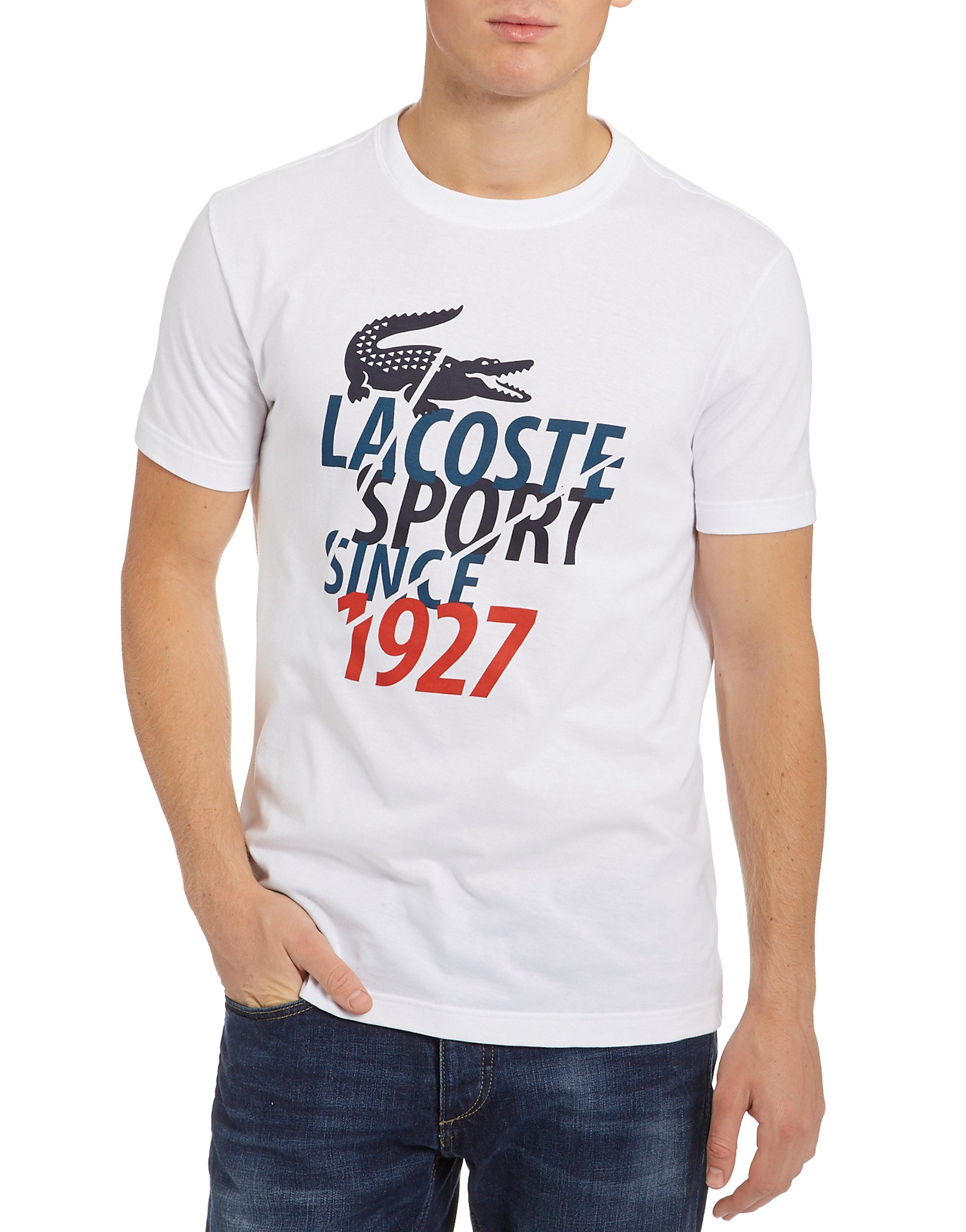 Lacoste Croc Text T-Shirt