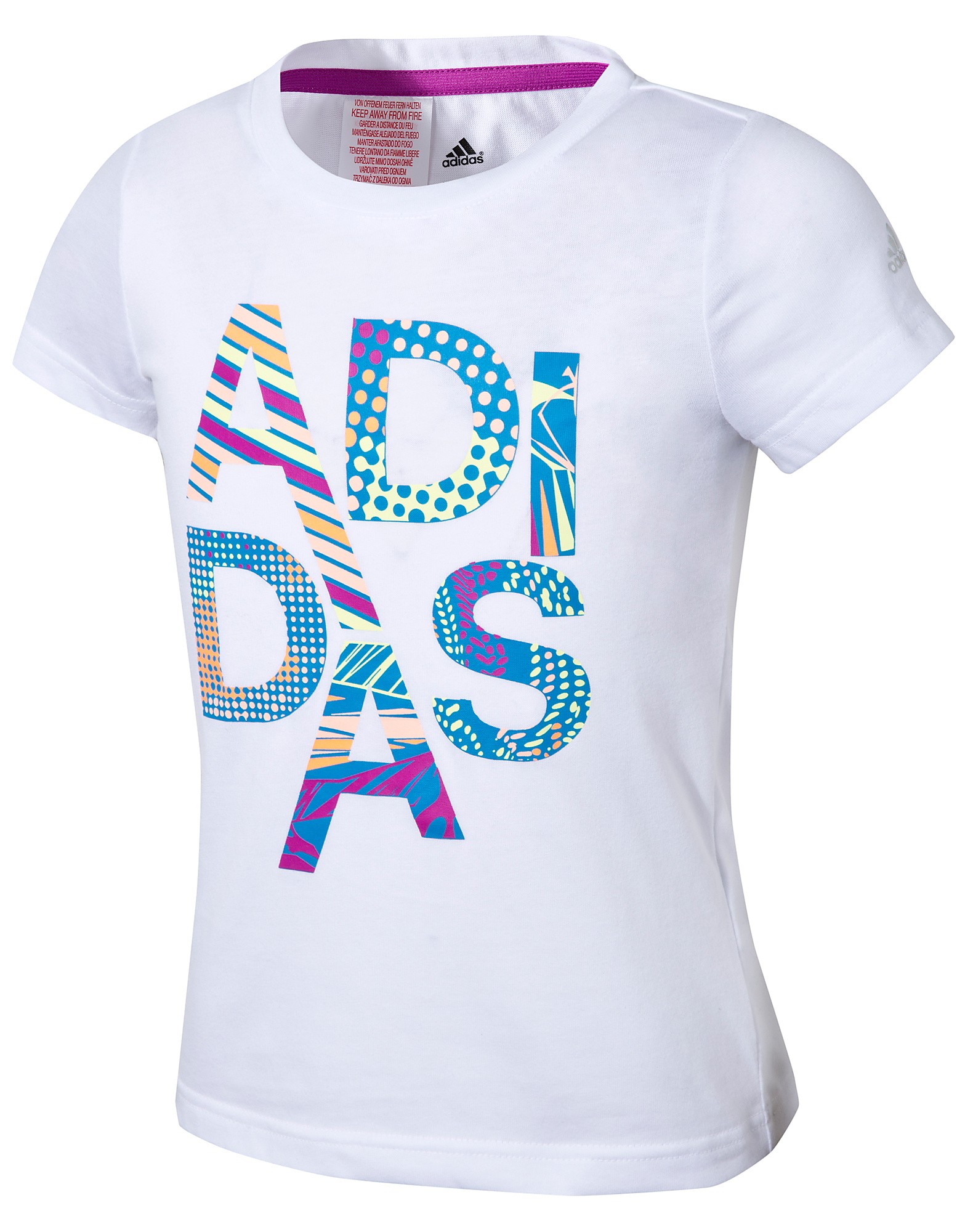 adidas Girls Infil T-Shirt Junior