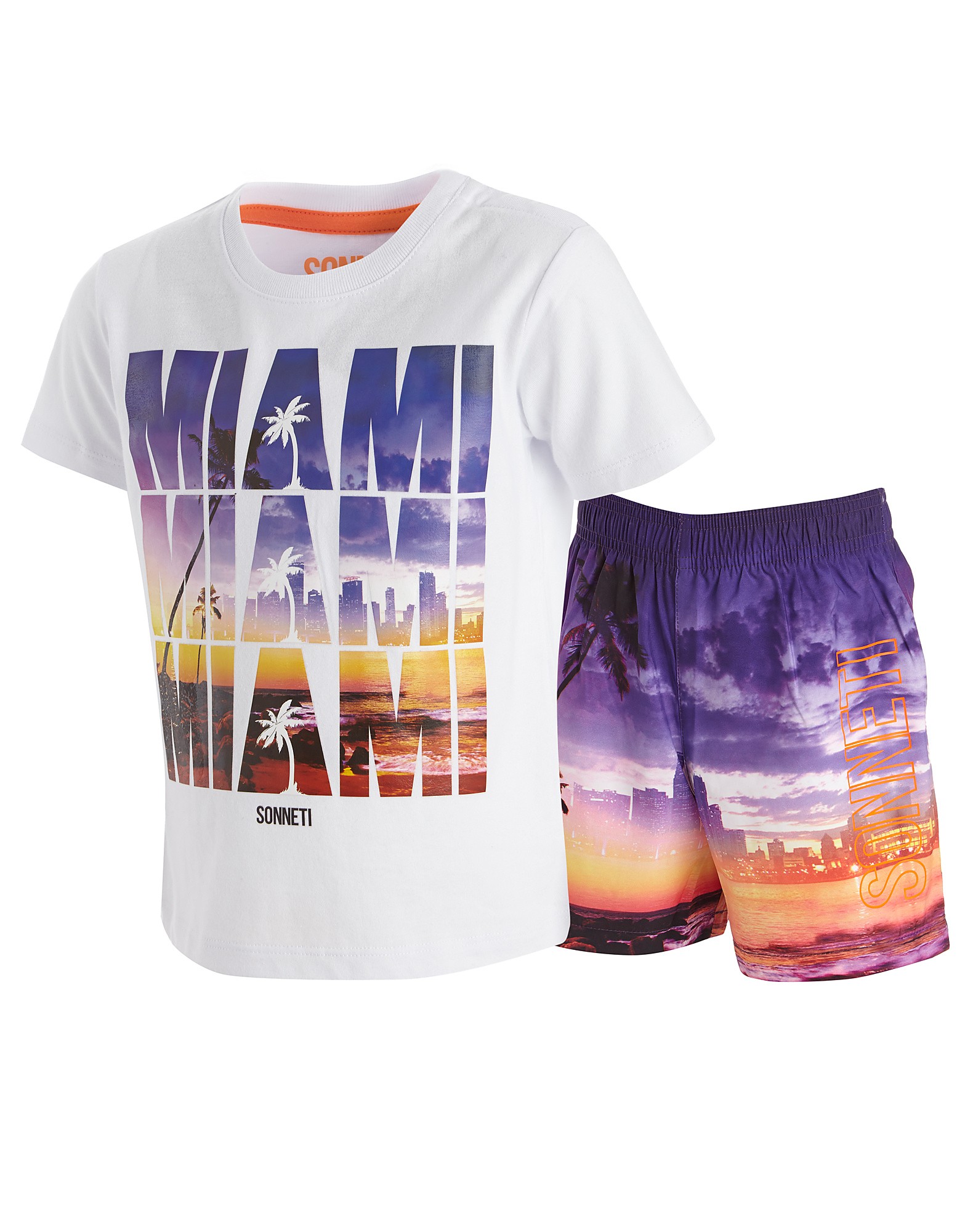 Miami T-Shirt Shorts Set Infants