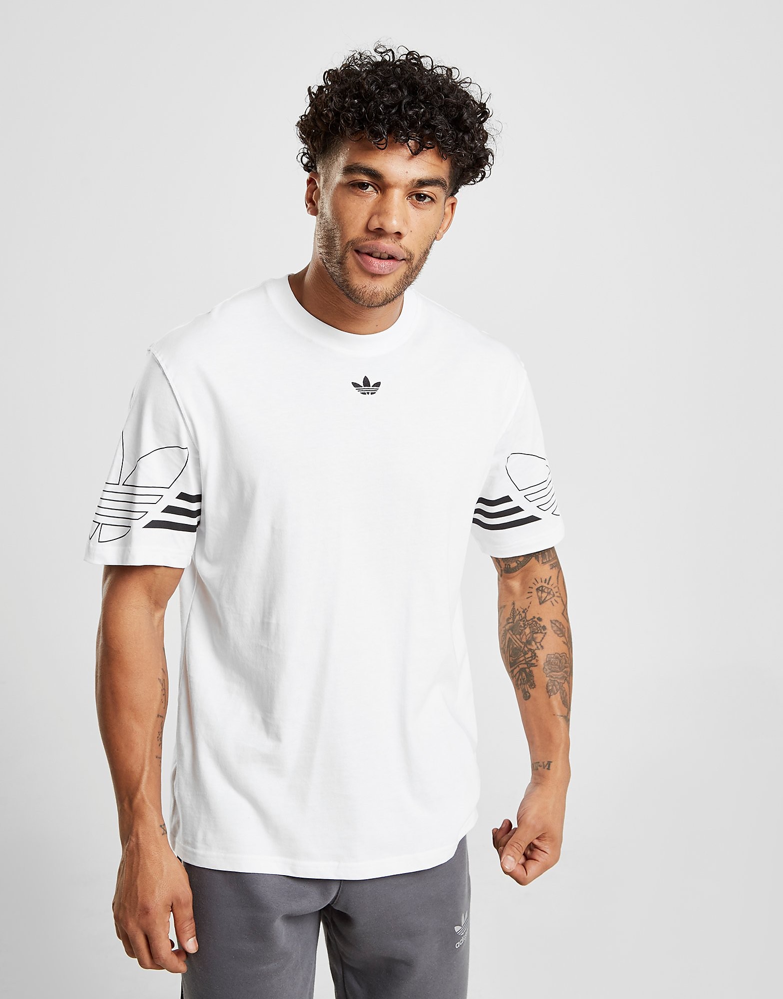 Fred Perry Check Shoulder T-Shirt Junior