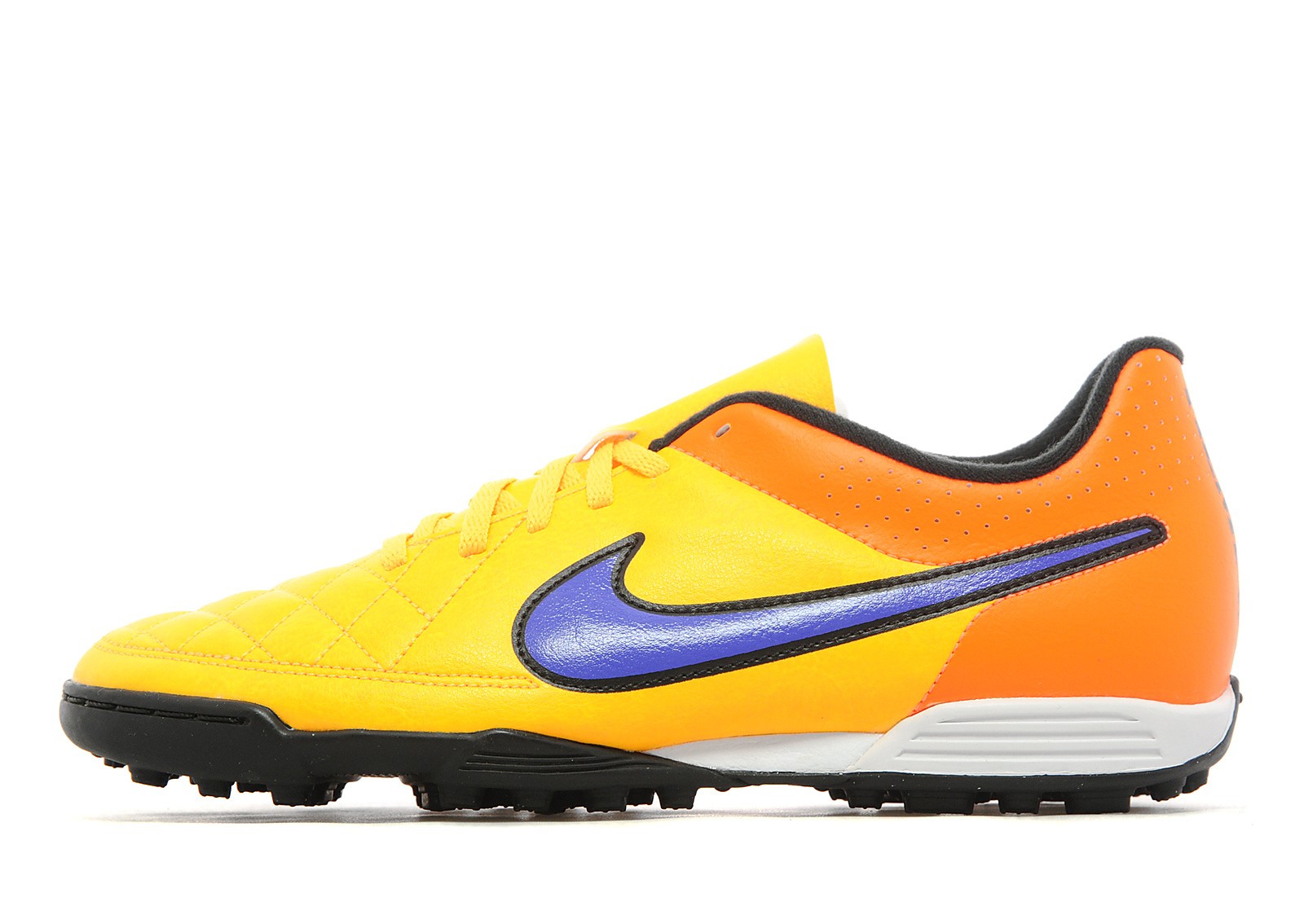 Mens 'Intense Heat' Tiempo Rio II Turf Football Laser/Total Orange