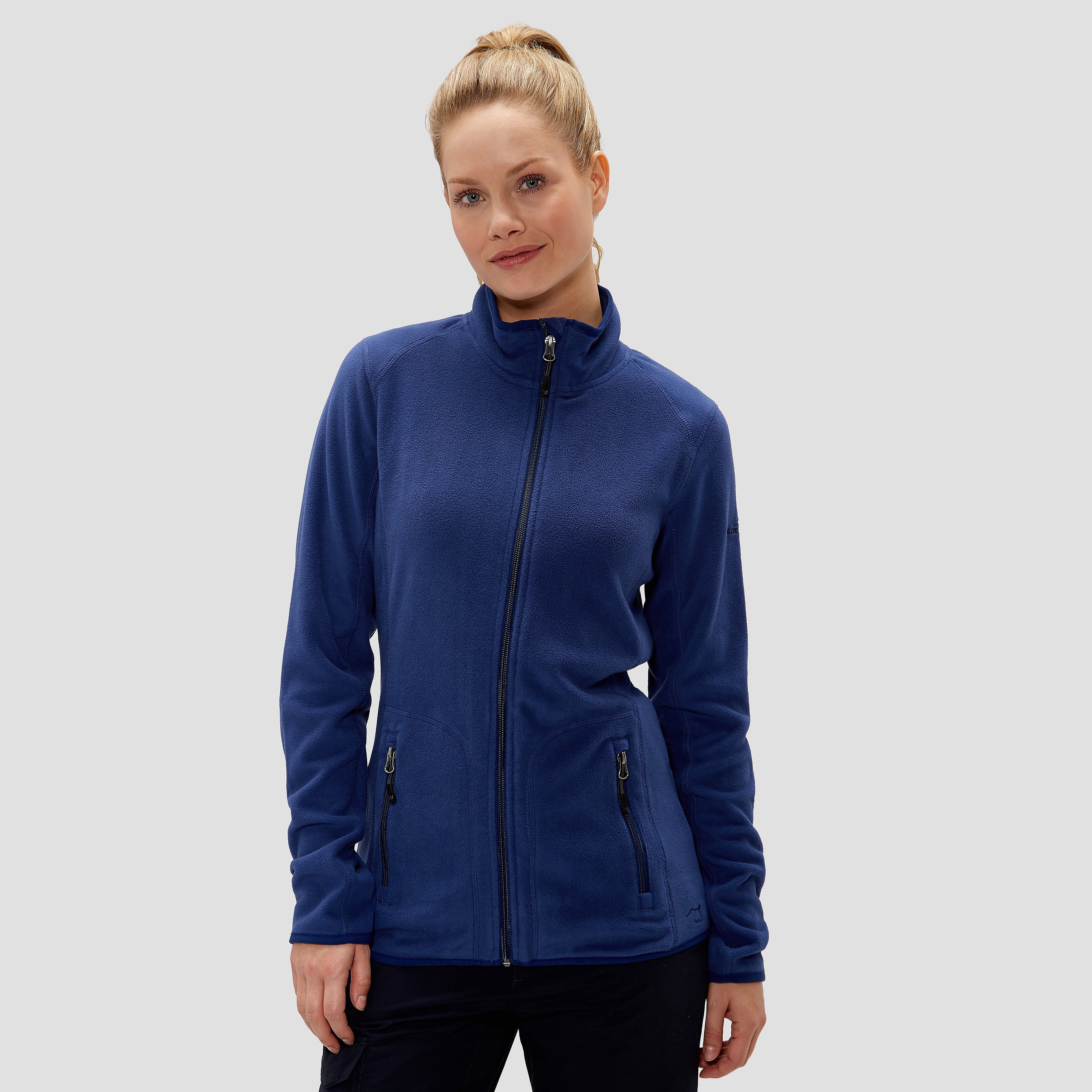 Wildebeast olmos fleece vest blauw dames