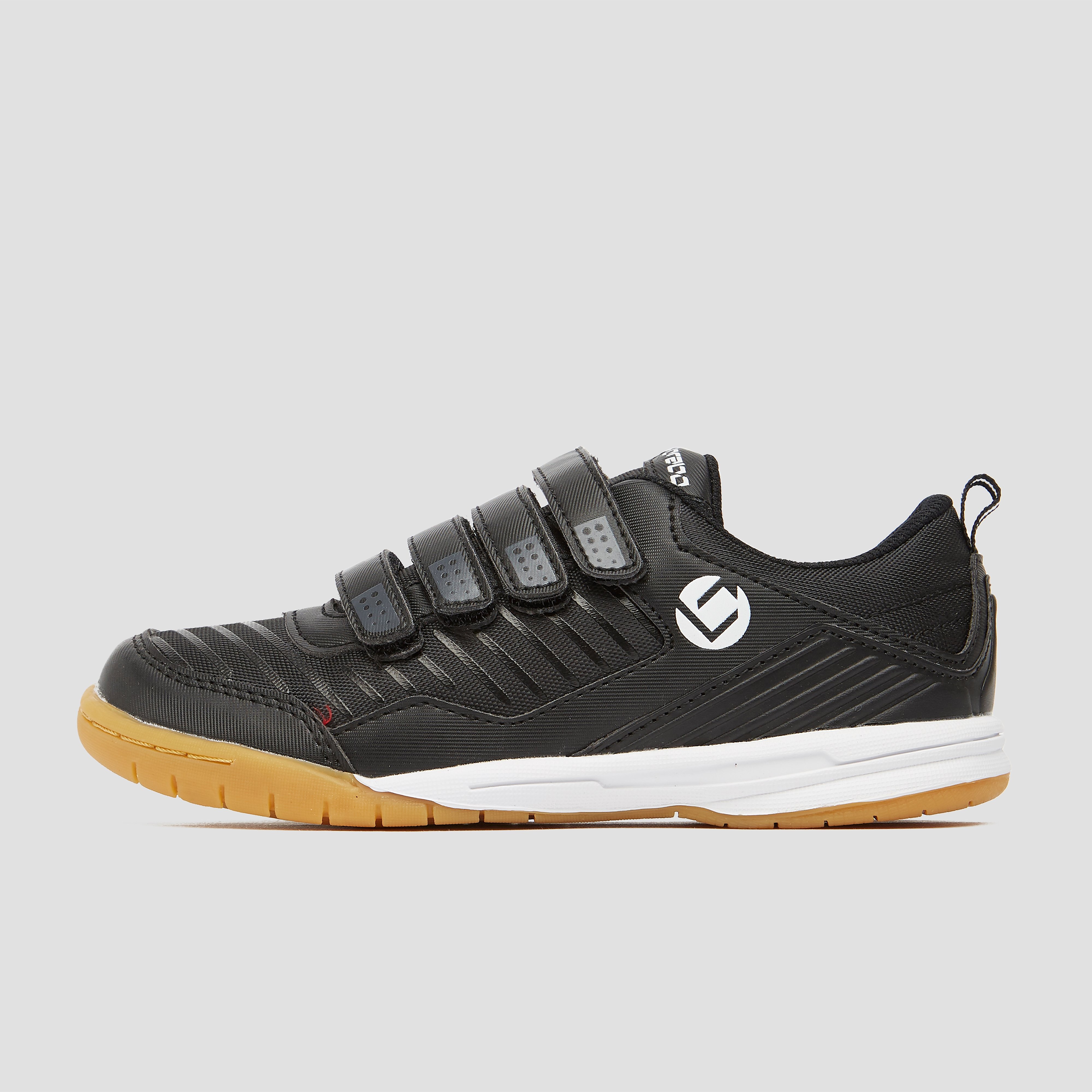 Brabo velcro indoor hockeyschoenen zwart kinderen Hockeywinkel