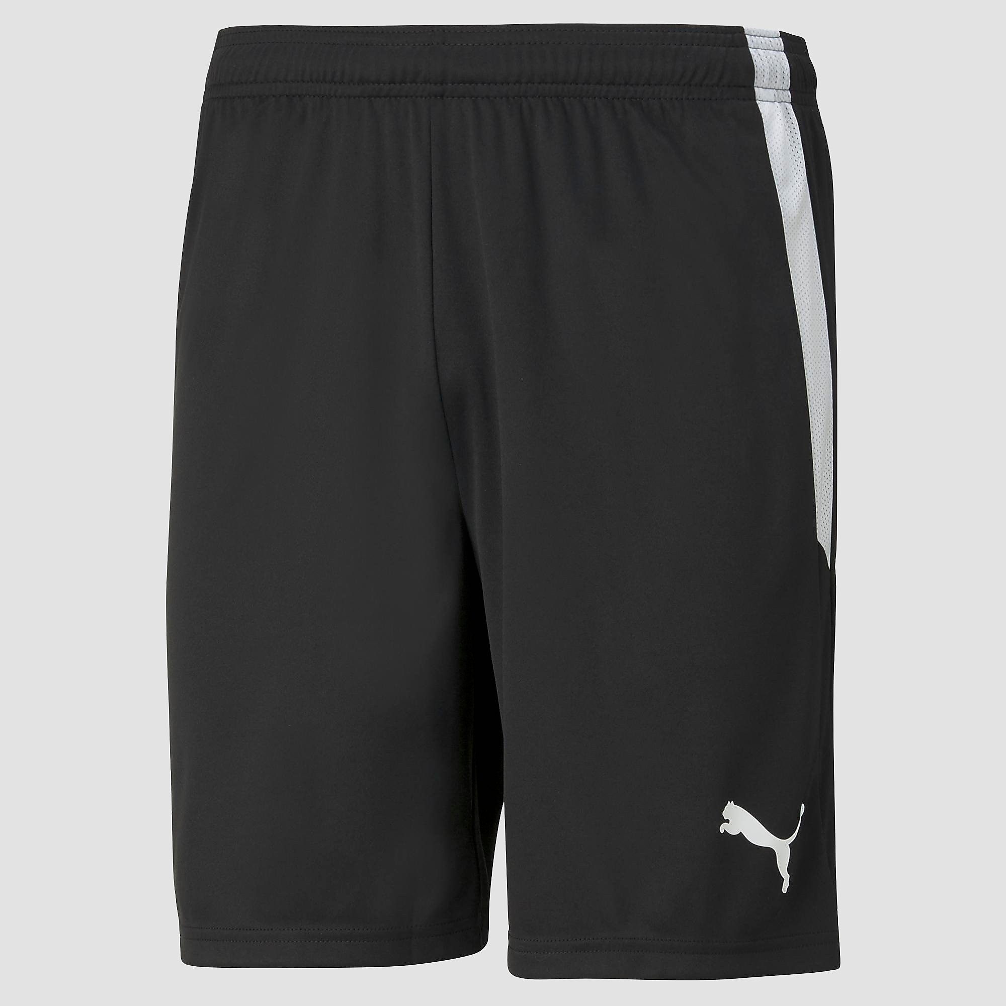 Puma teamliga voetbalbroekje zwart heren
