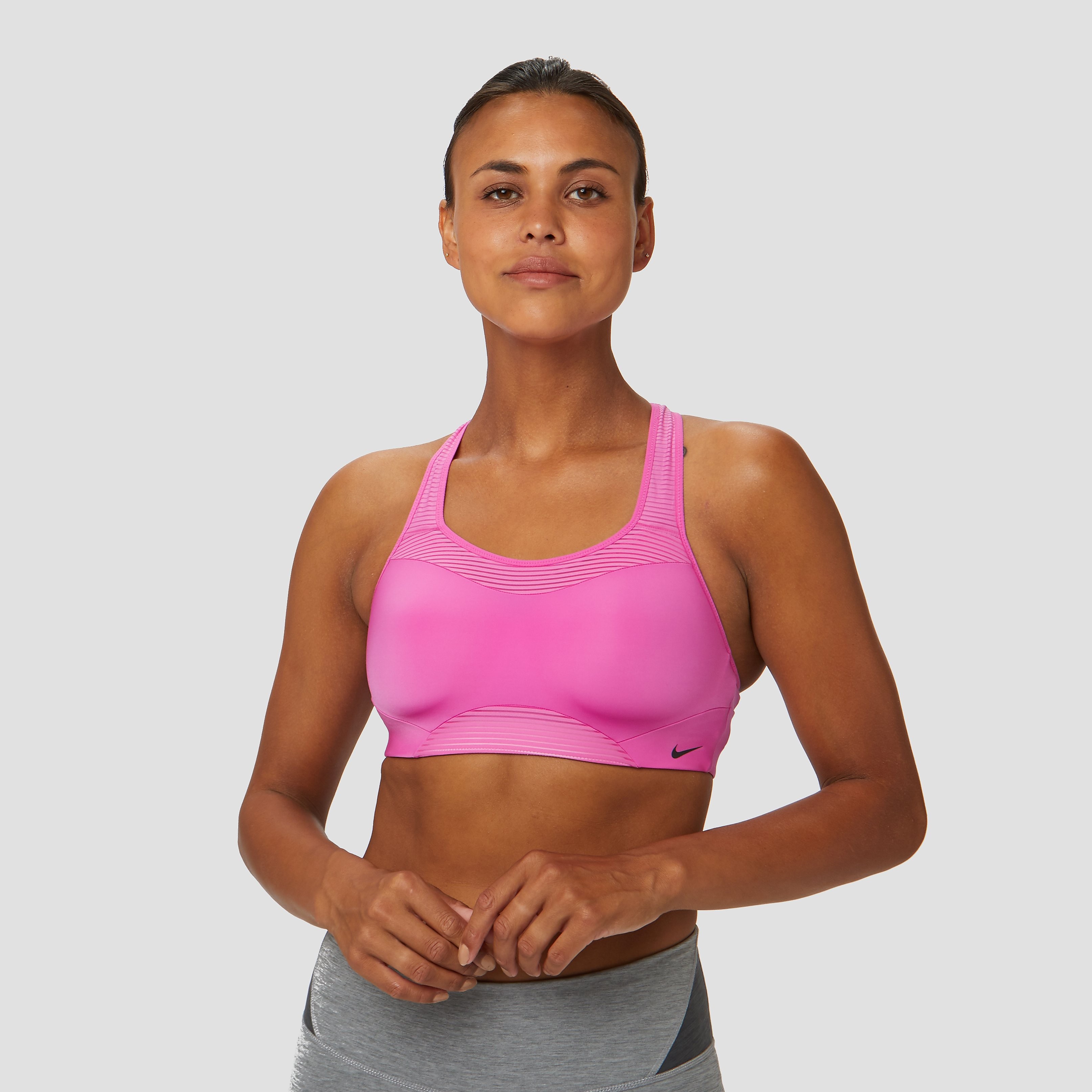 Nike alpha novelty sportbeha roze dames
