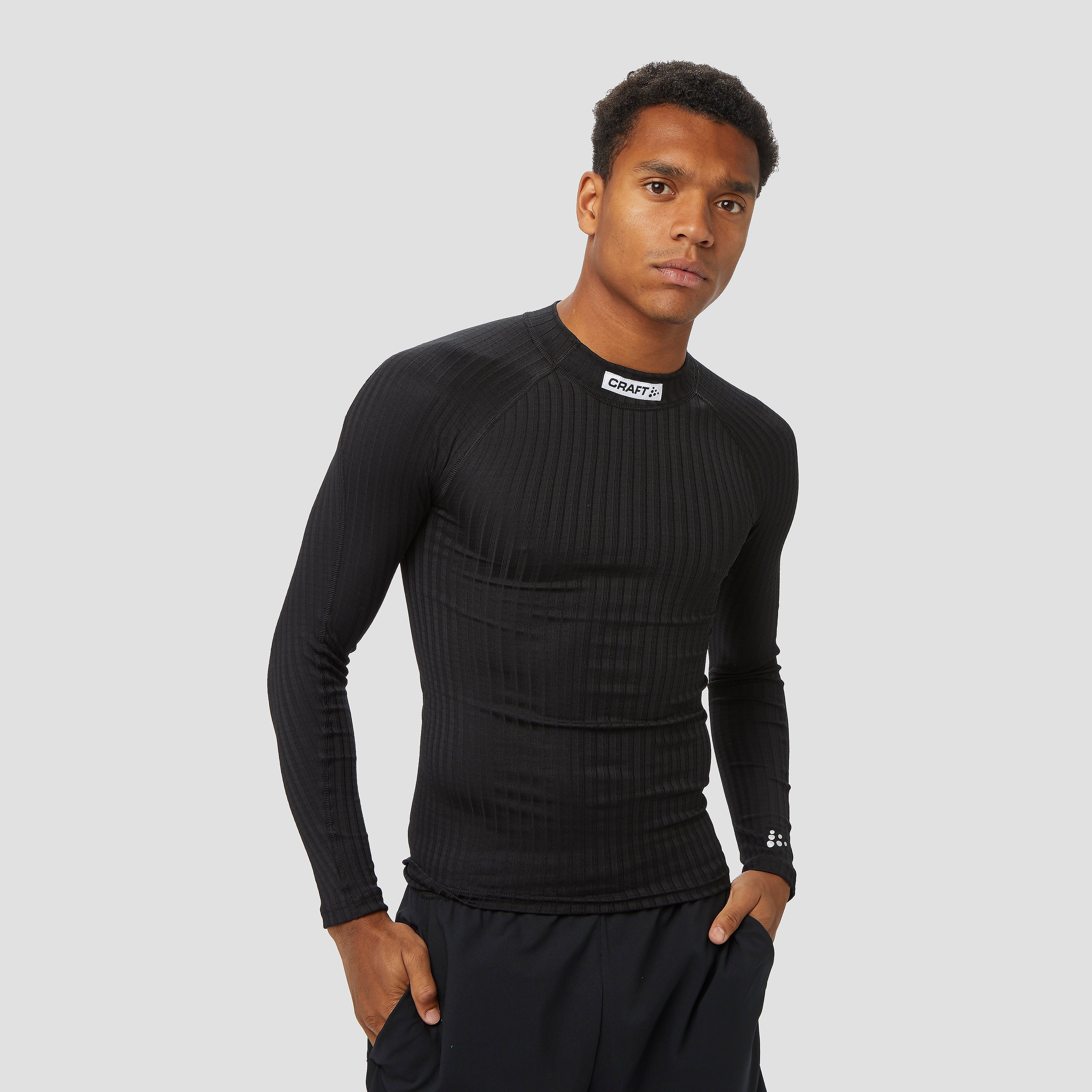 Craft progress baselayer thermoshirt zwart heren