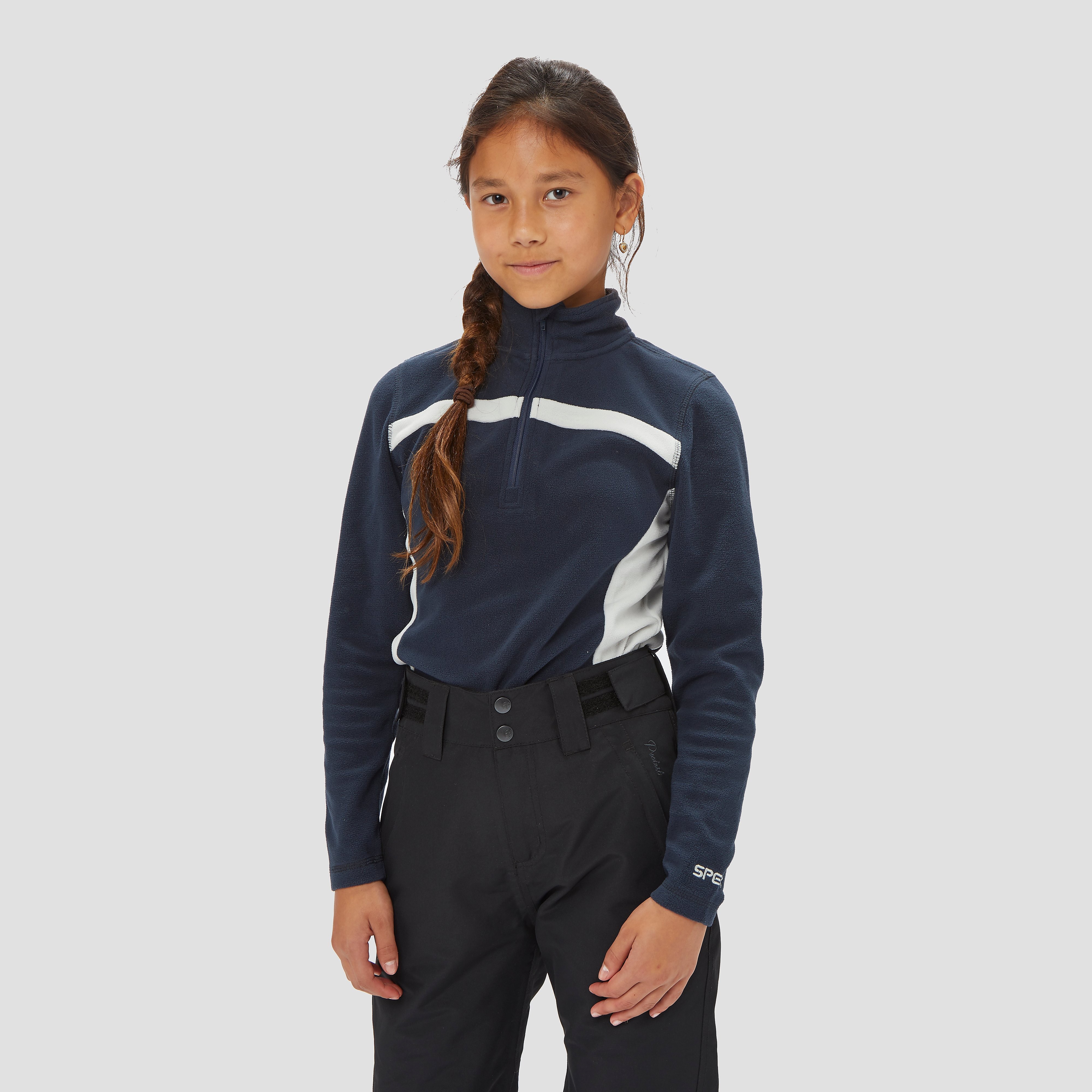 Spex ascension fleece pully blauw kinderen