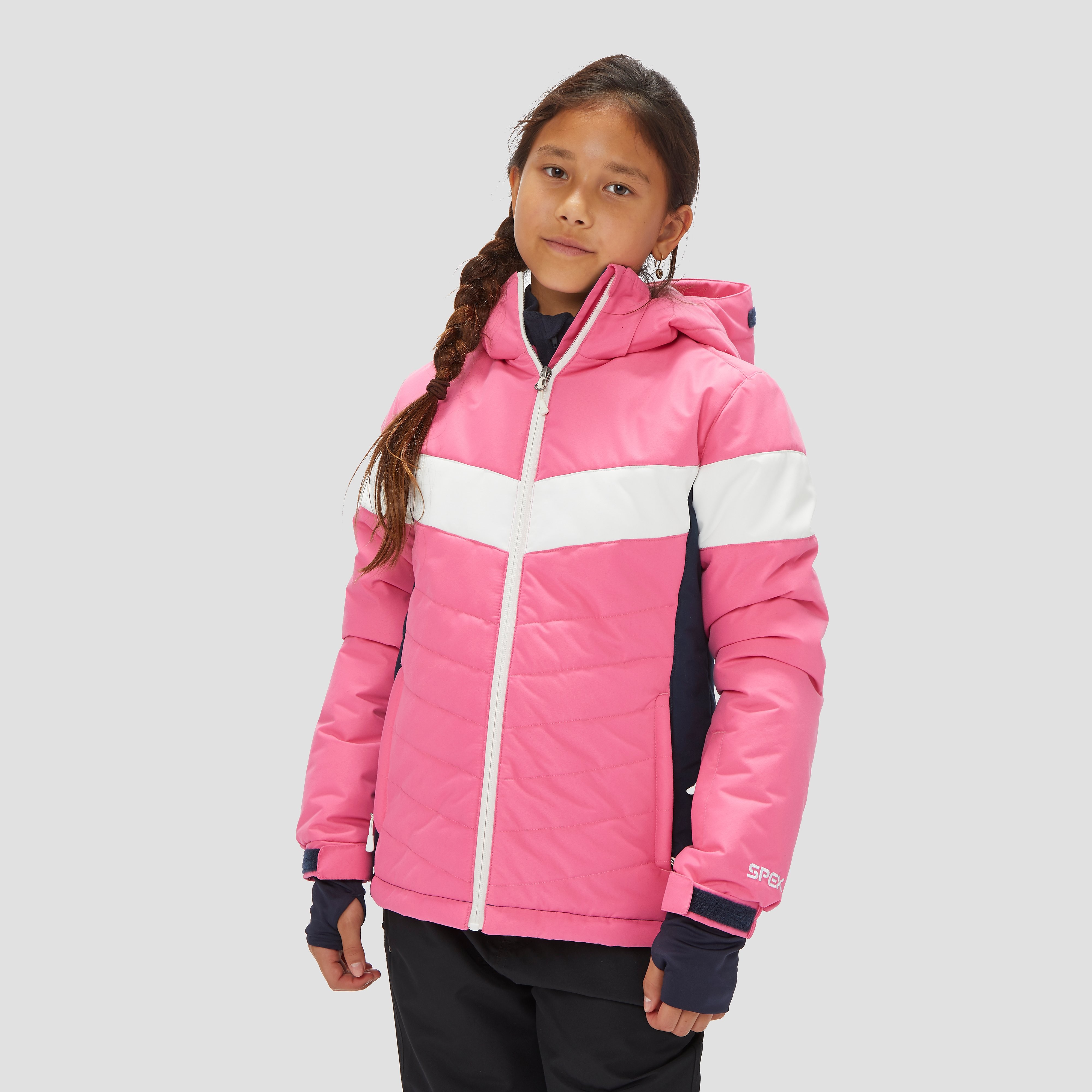 Spex marox ski jas roze kinderen