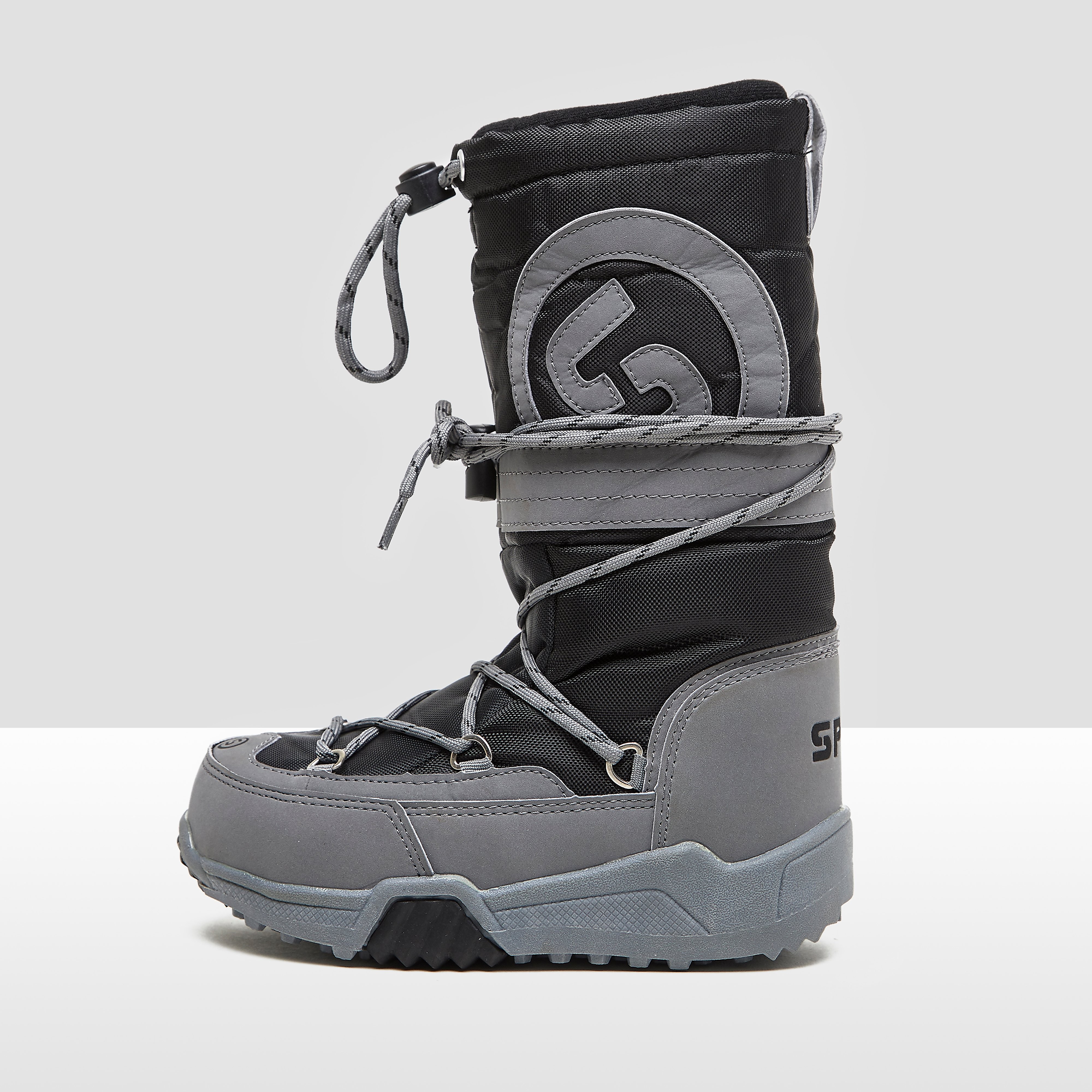 Spex snowtrack snowboots zwart/grijs kinderen