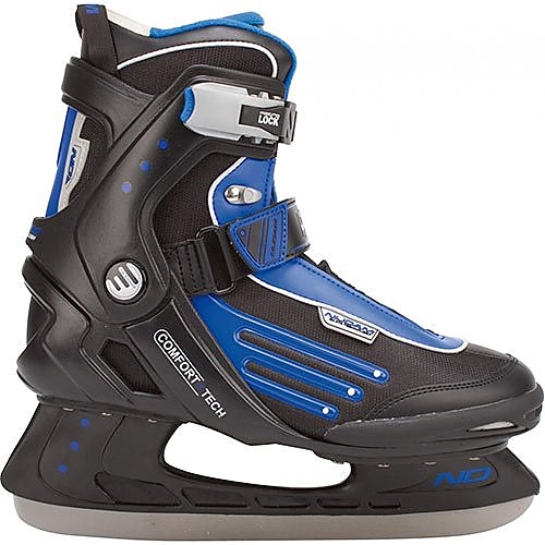Nijdam semi-softboot ijshockeyschaatsen zwart