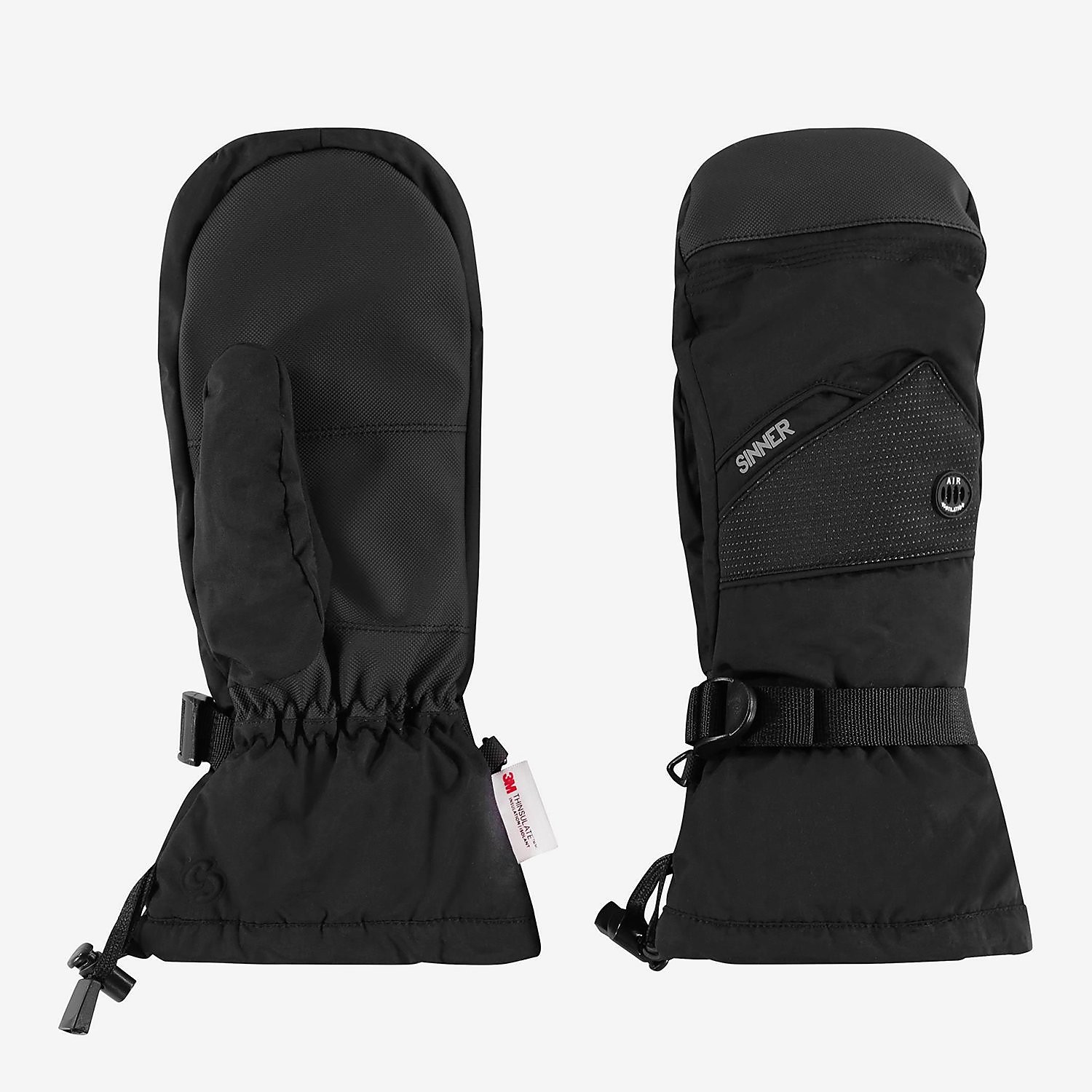 Sinner murray ski wanten zwart