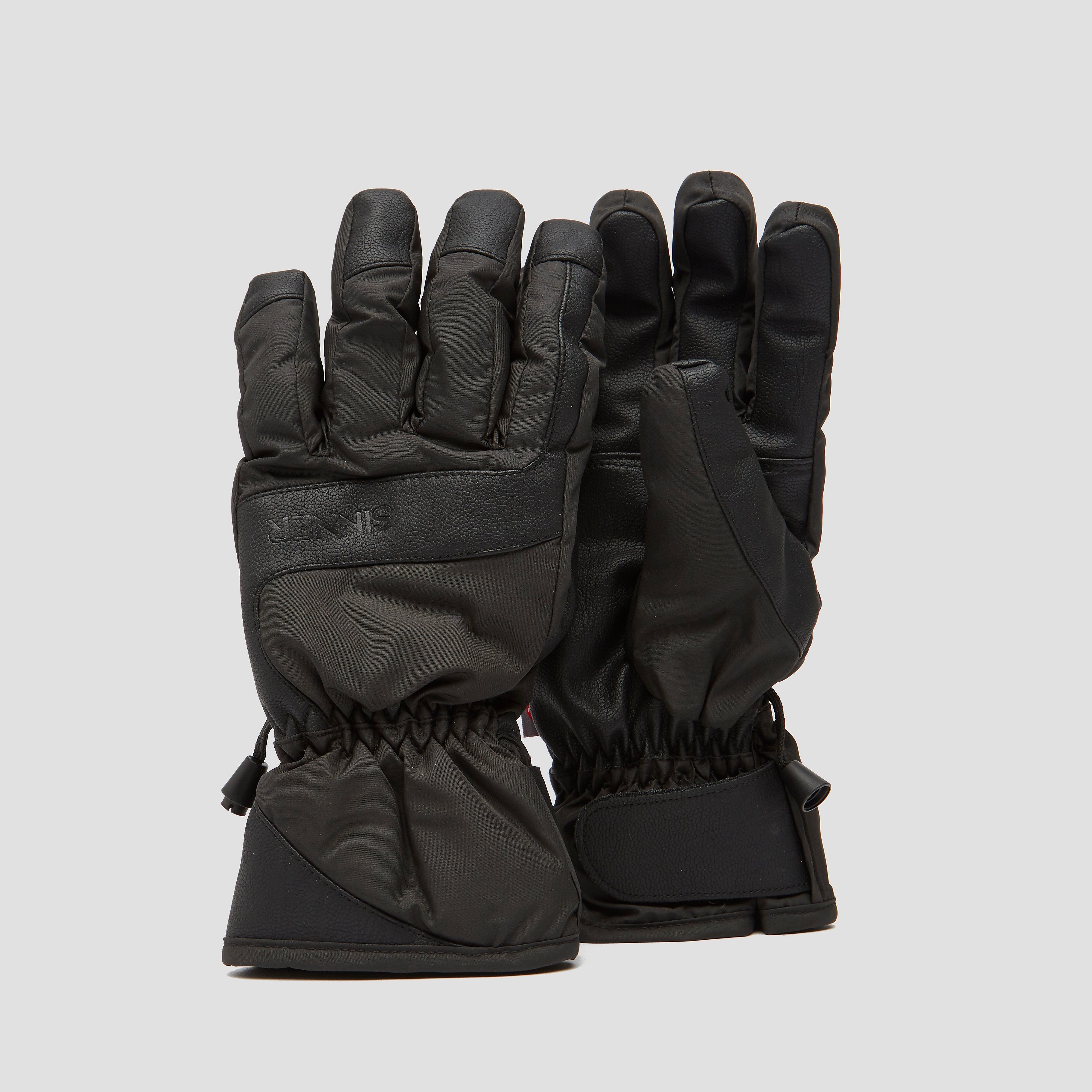 Sinner atlas skihandschoenen zwart