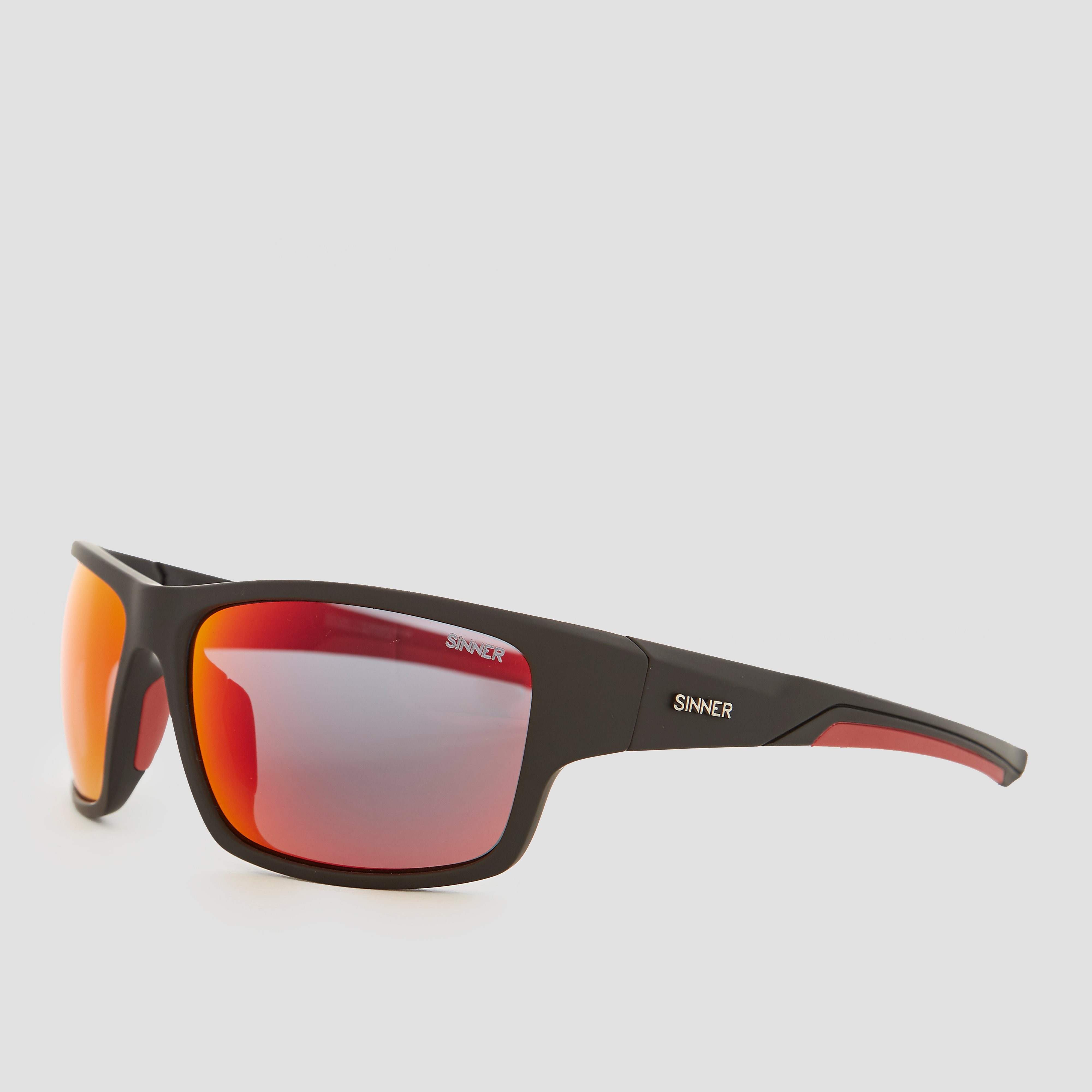 Sinner lemmon skibril zwart/rood