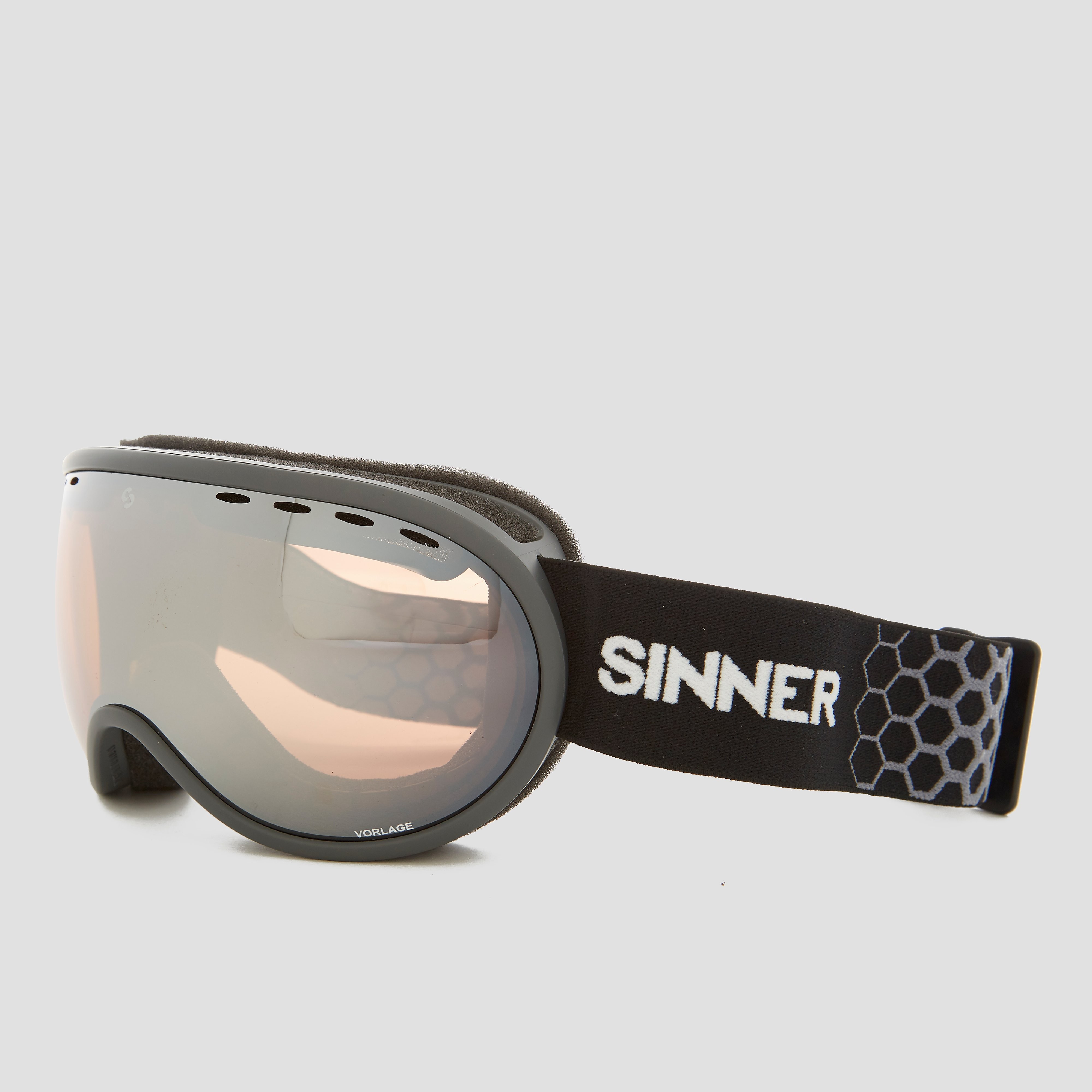 Sinner vorlage skibril oranje/zwart
