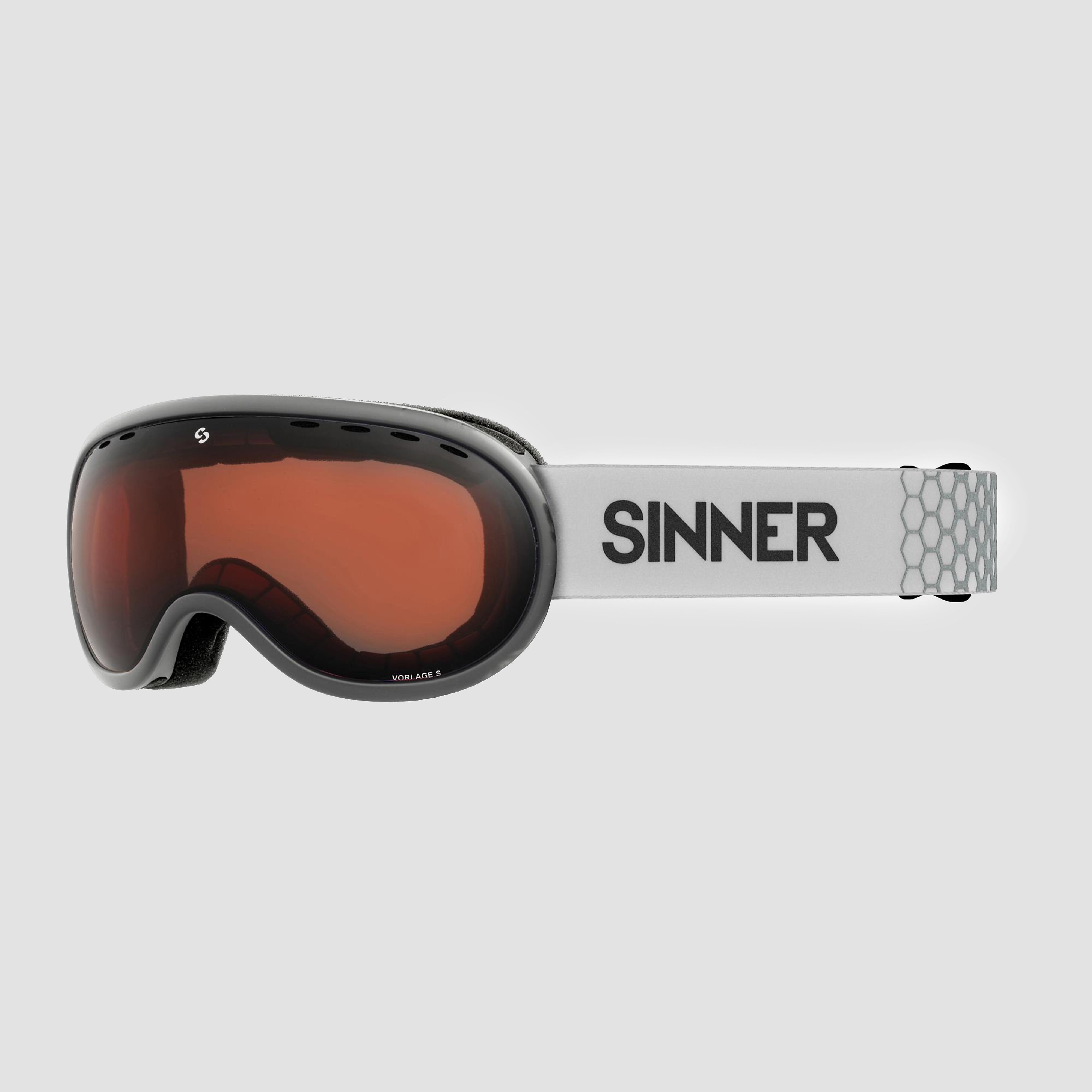 Sinner vorlage skibril grijs