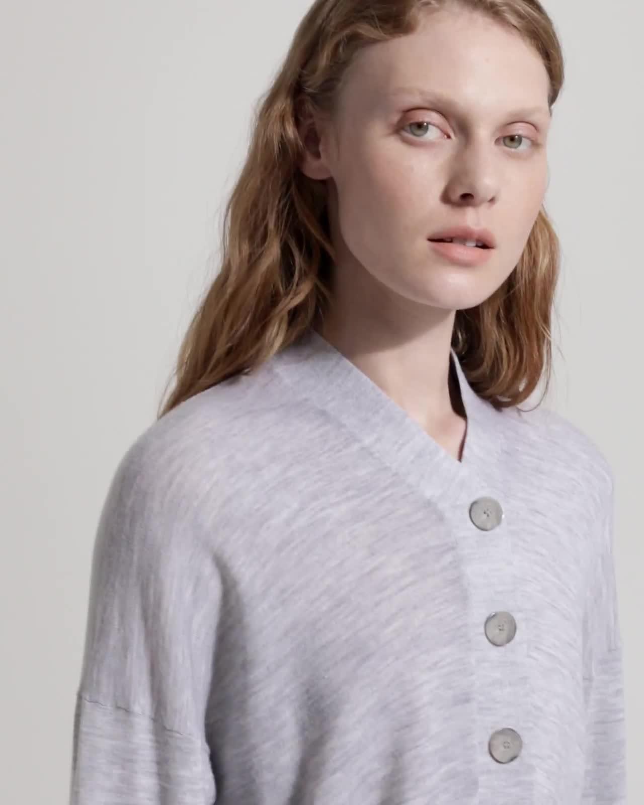 Draped Back Cardigan Theory