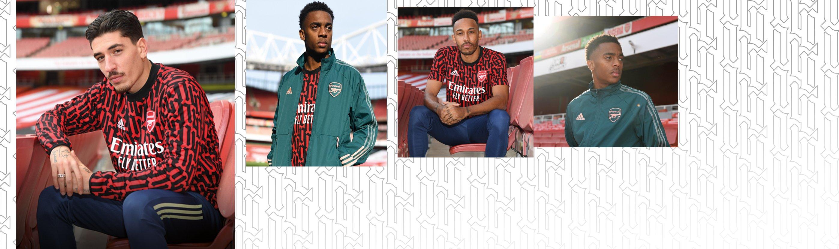 arsenal pre match jacket