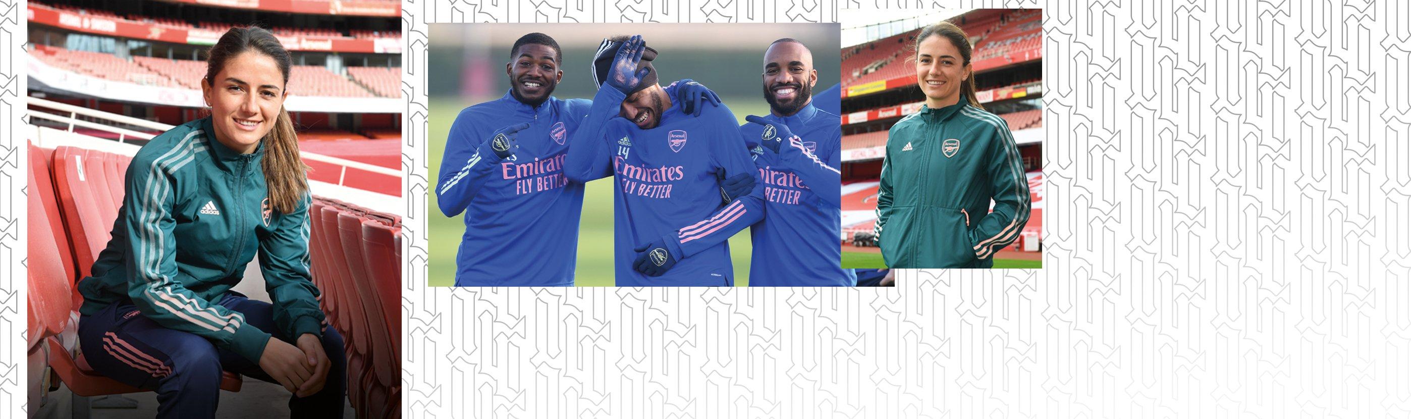 arsenal travel sweatshirt green