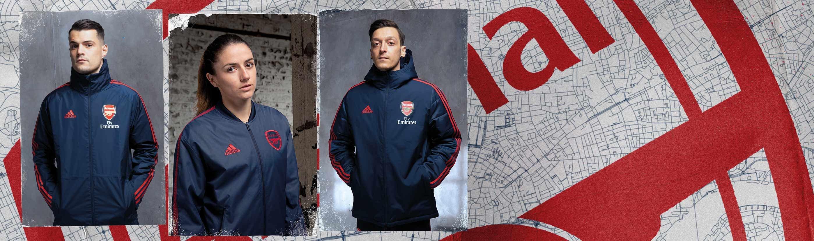 adidas arsenal winter jacket