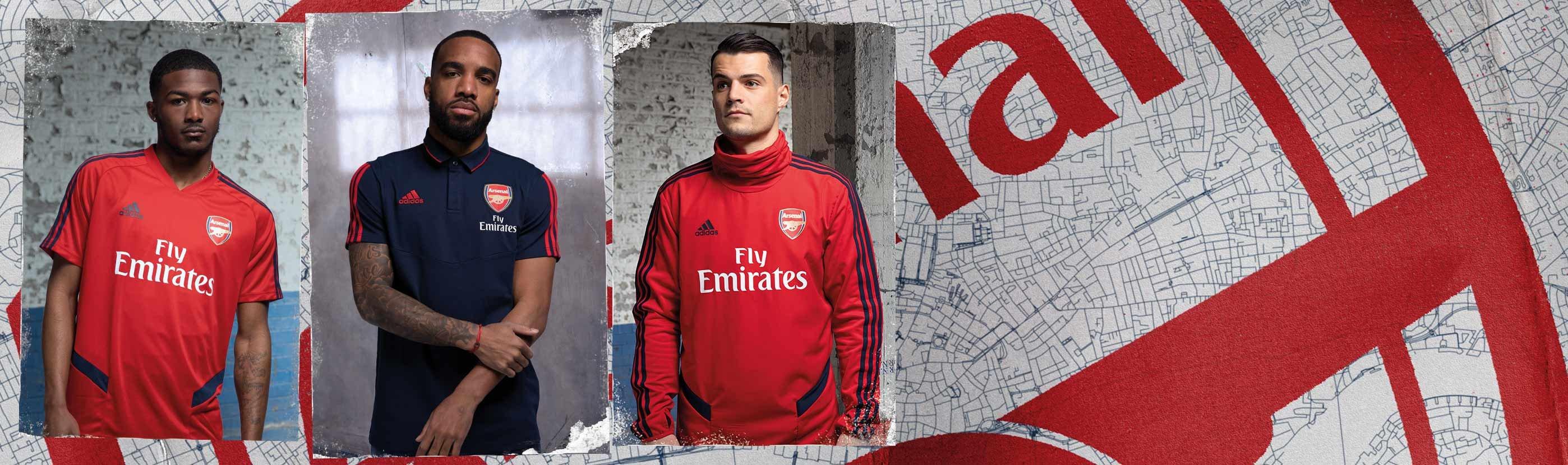 arsenal training jacket junior