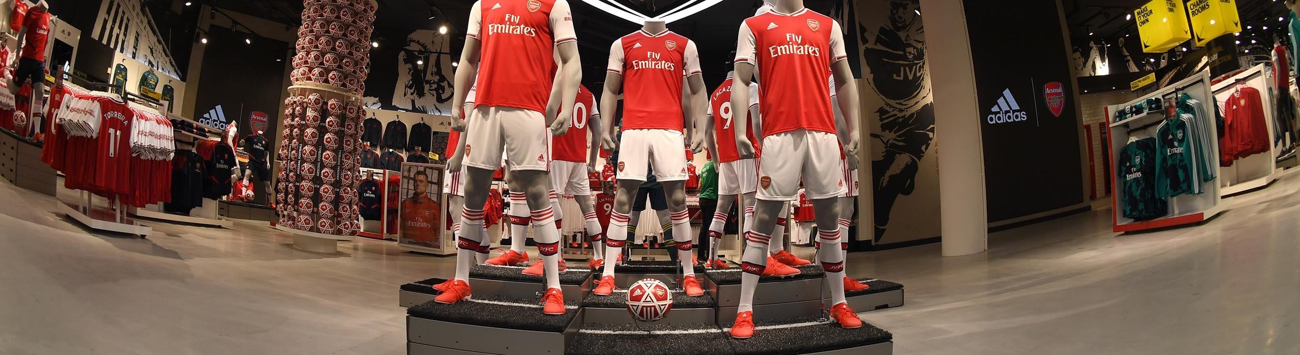 arsenal team store