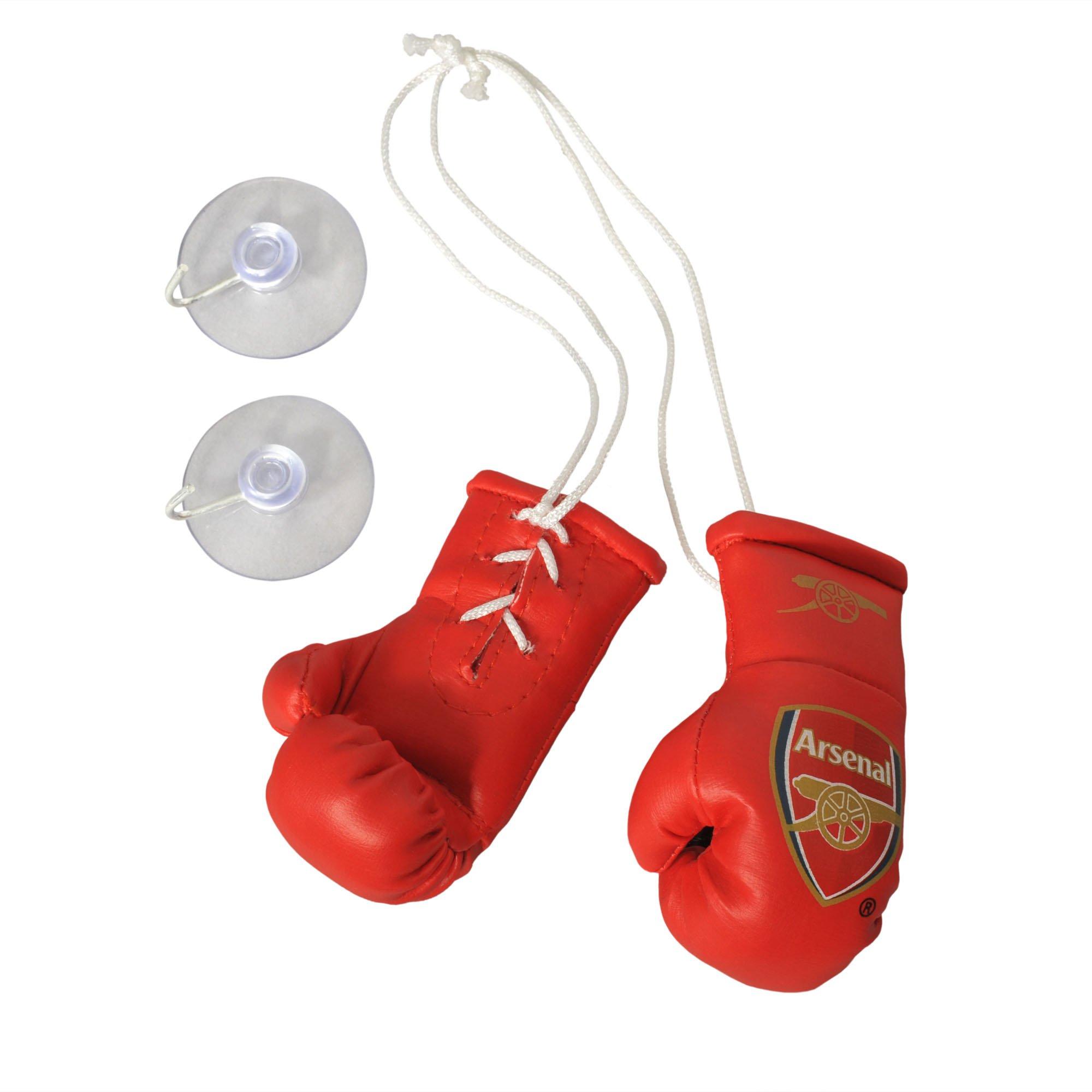 Arsenal Mini Boxing Gloves, Red