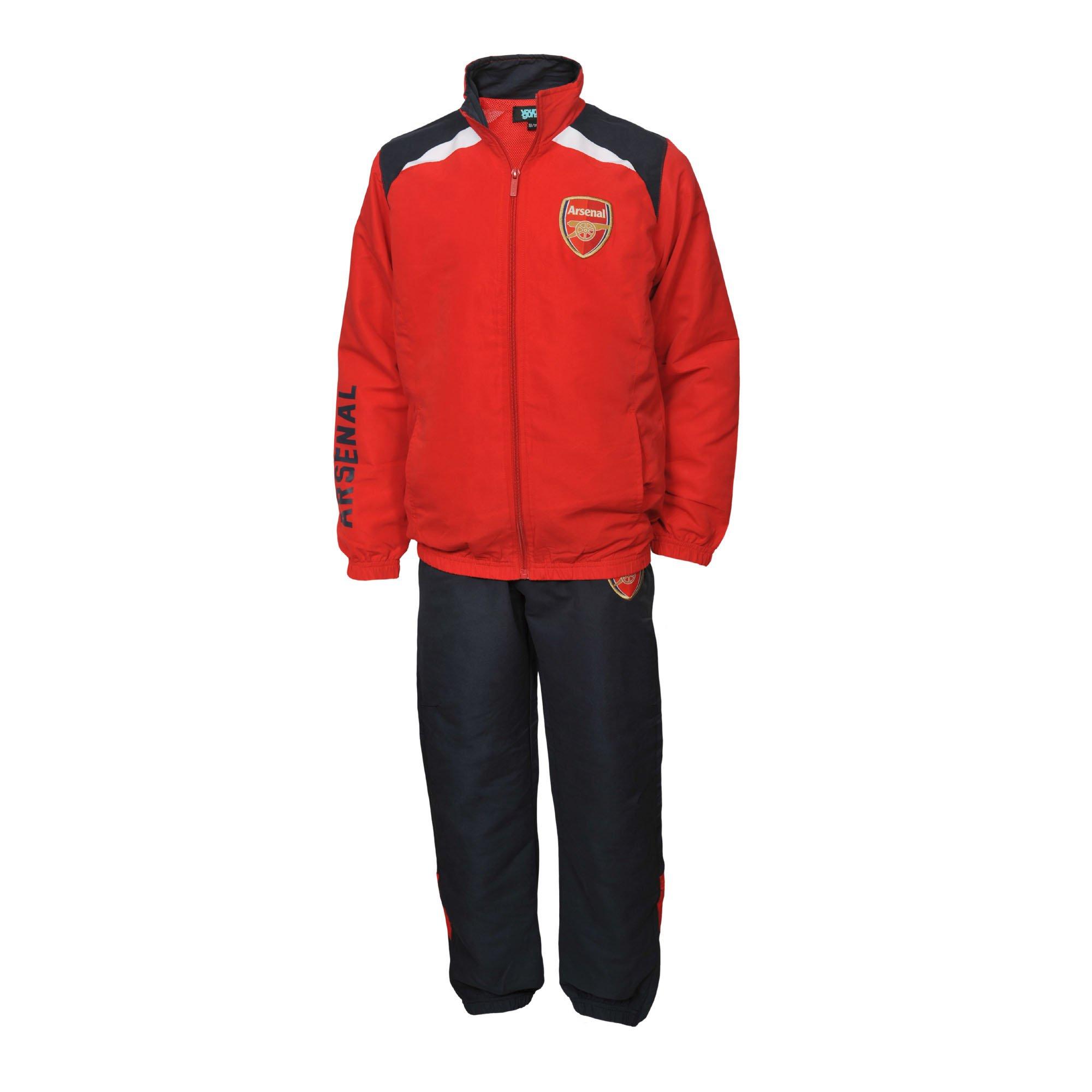 grey arsenal tracksuit