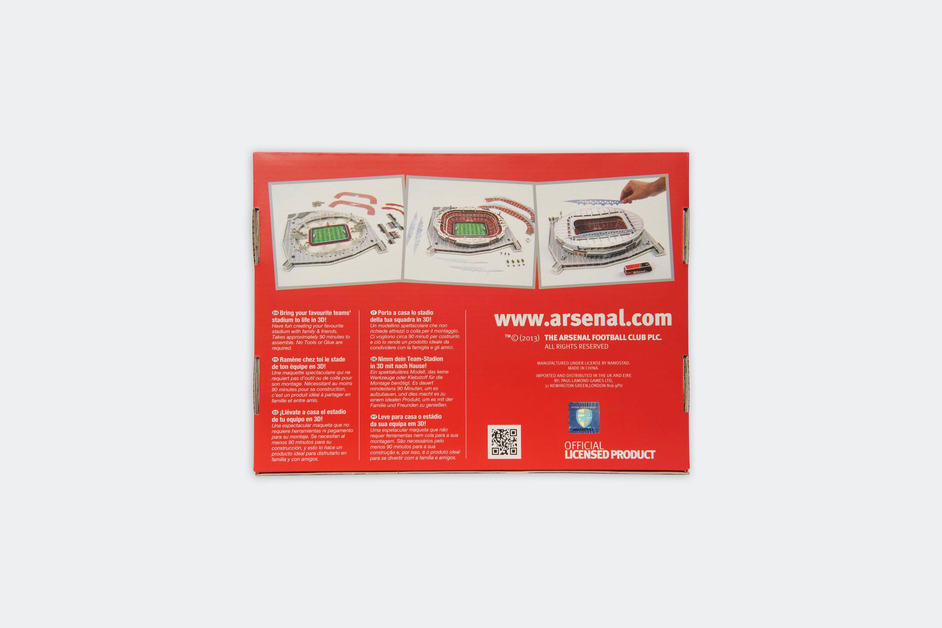 Arsenal 3D Stadium Puzzle