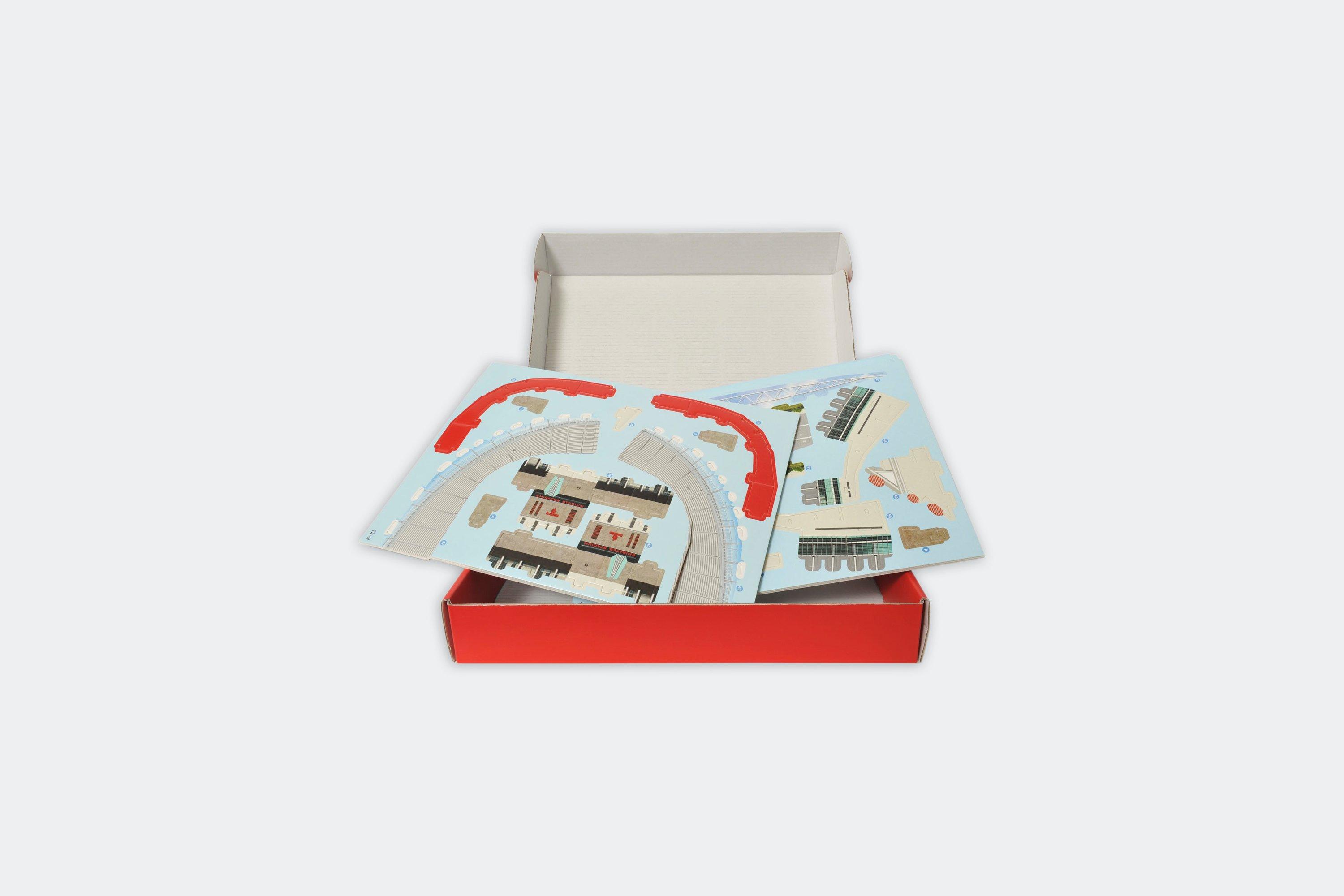 SOCCERSTARZ 3D STADIUM PUZZLE ARSENAL THE EMIRATES