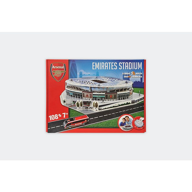 Arsenal FOOTBALL STADIUM modello 3D Puzzle Jigsaw Emirates Stadium NUOVO SIGILLATO 