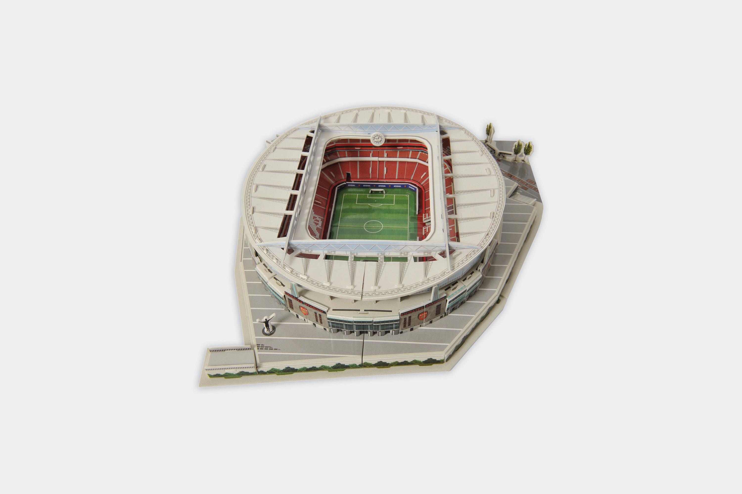 Puzzle 3d 108 pièces : stade de foot : emirates stadium (arsenal