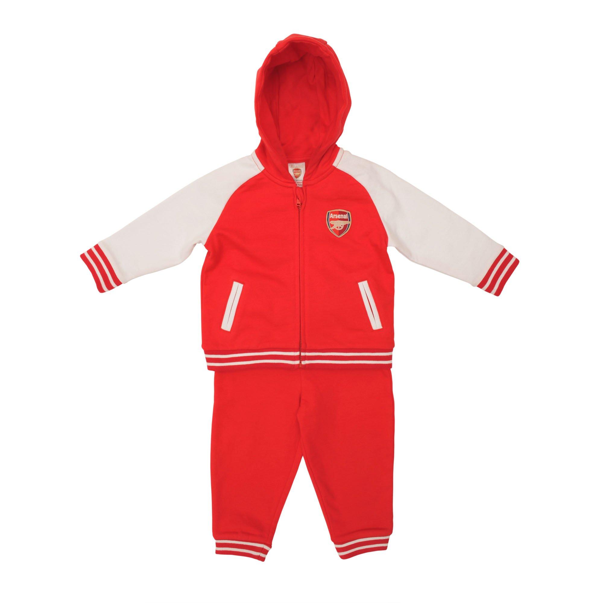 toddler arsenal tracksuit