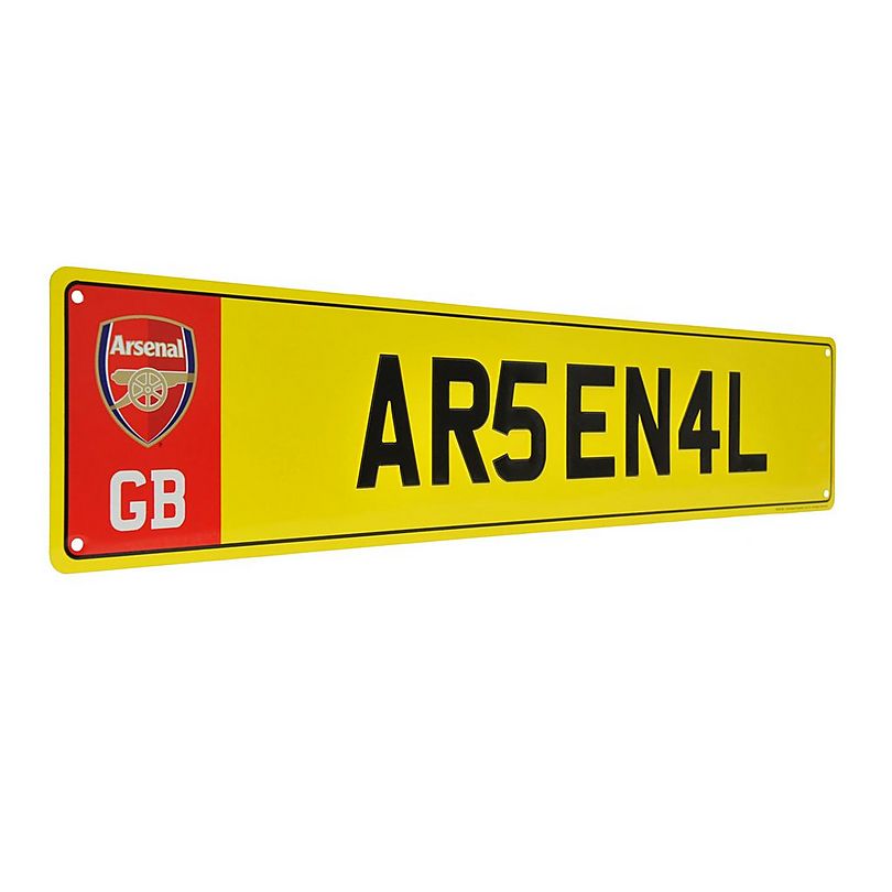Arsenal License Plate