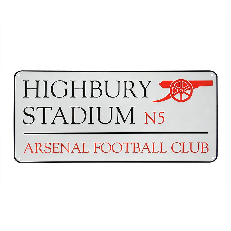 Arsenal Highbury Road Sign