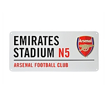 Arsenal Emirates Street Sign