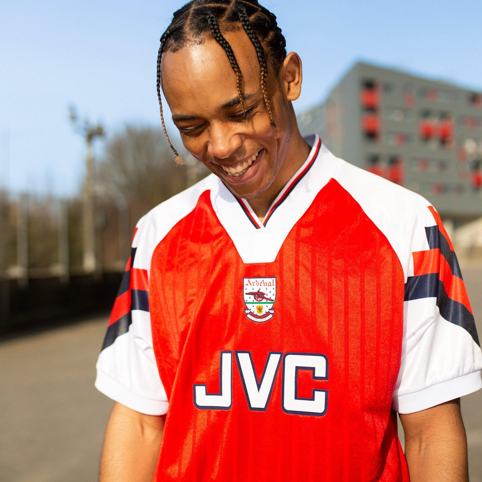 arsenal throwback jersey