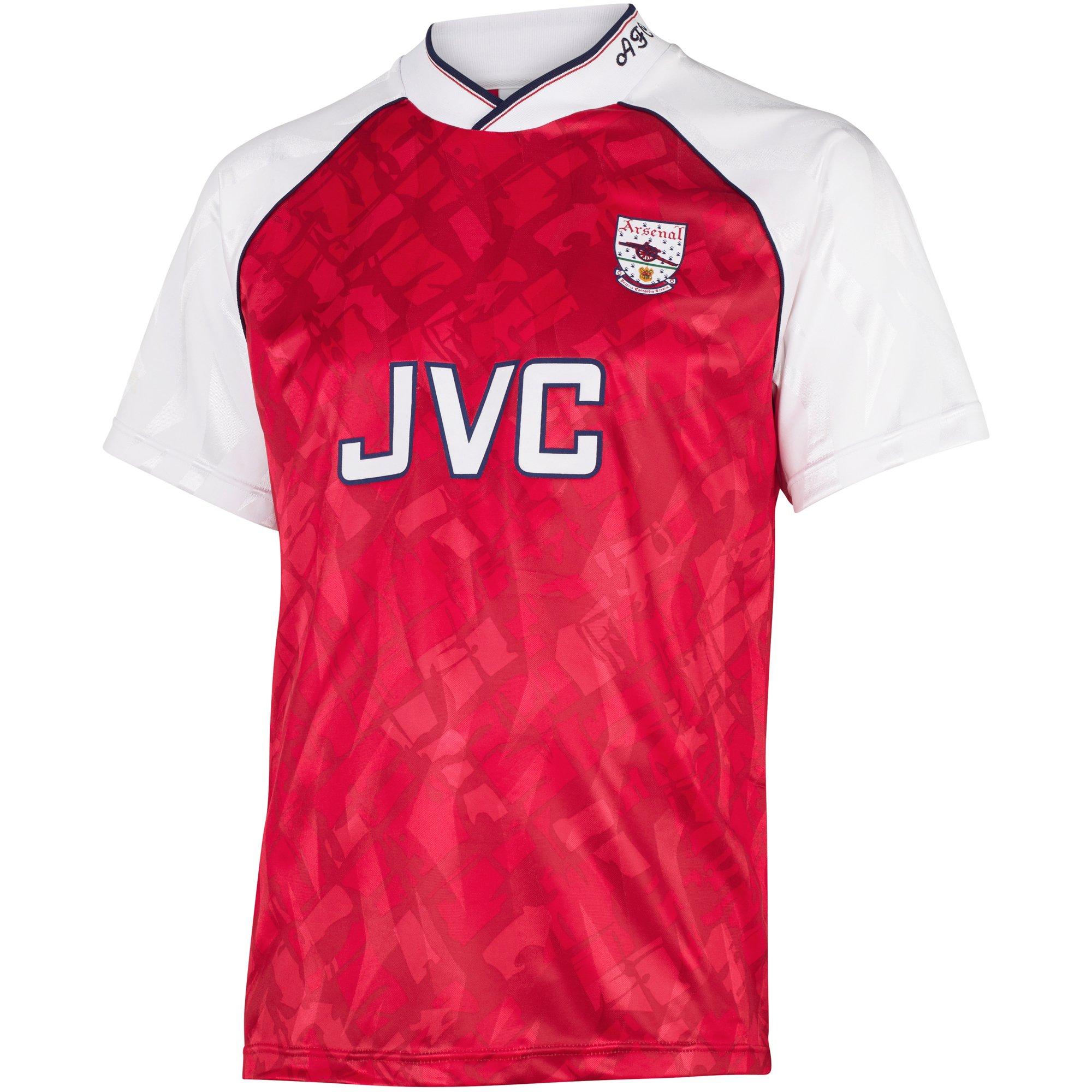 Arsenal 90-92 Home Shirt | Official Online Store