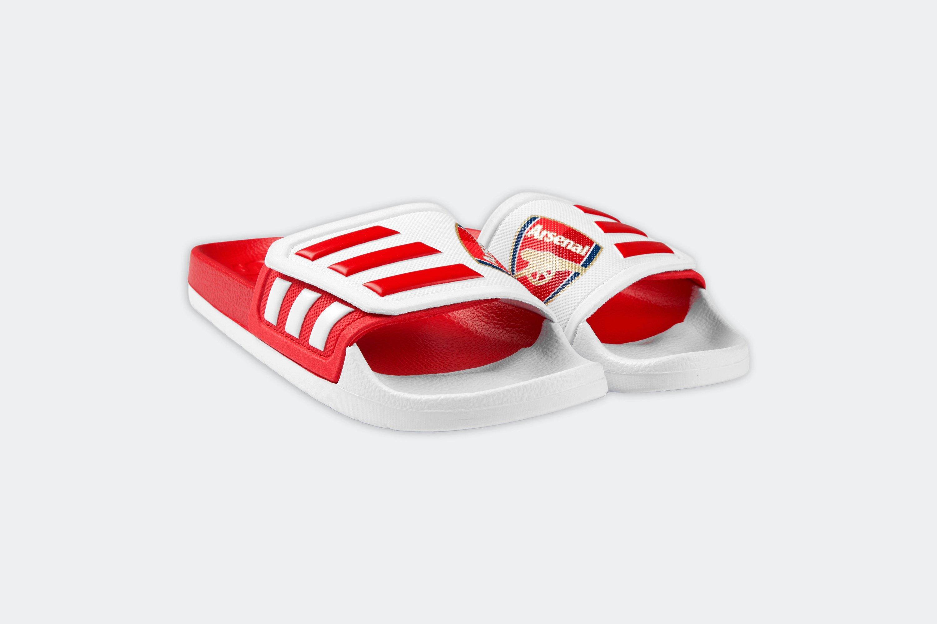 Arsenal adidas Slides