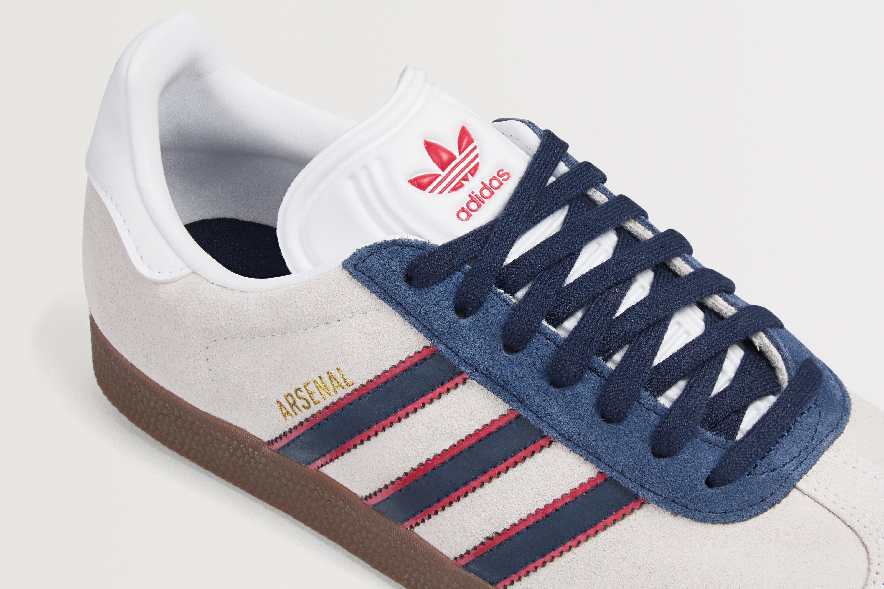 Arsenal adidas 92/94 Bringback Gazelle Shoes | Official Online Store