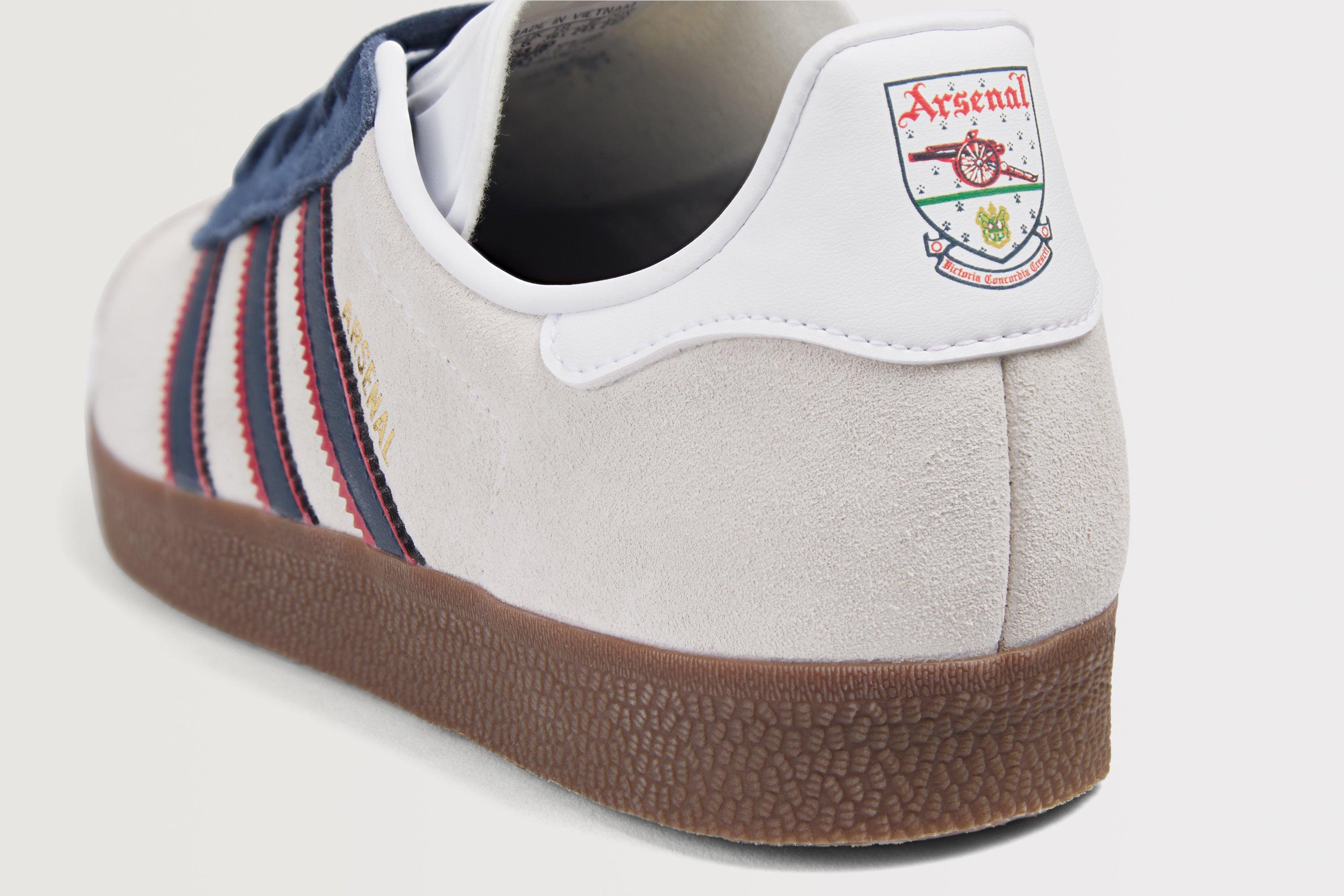 Arsenal adidas 92/94 Bringback Gazelle Shoes | Official Online Store