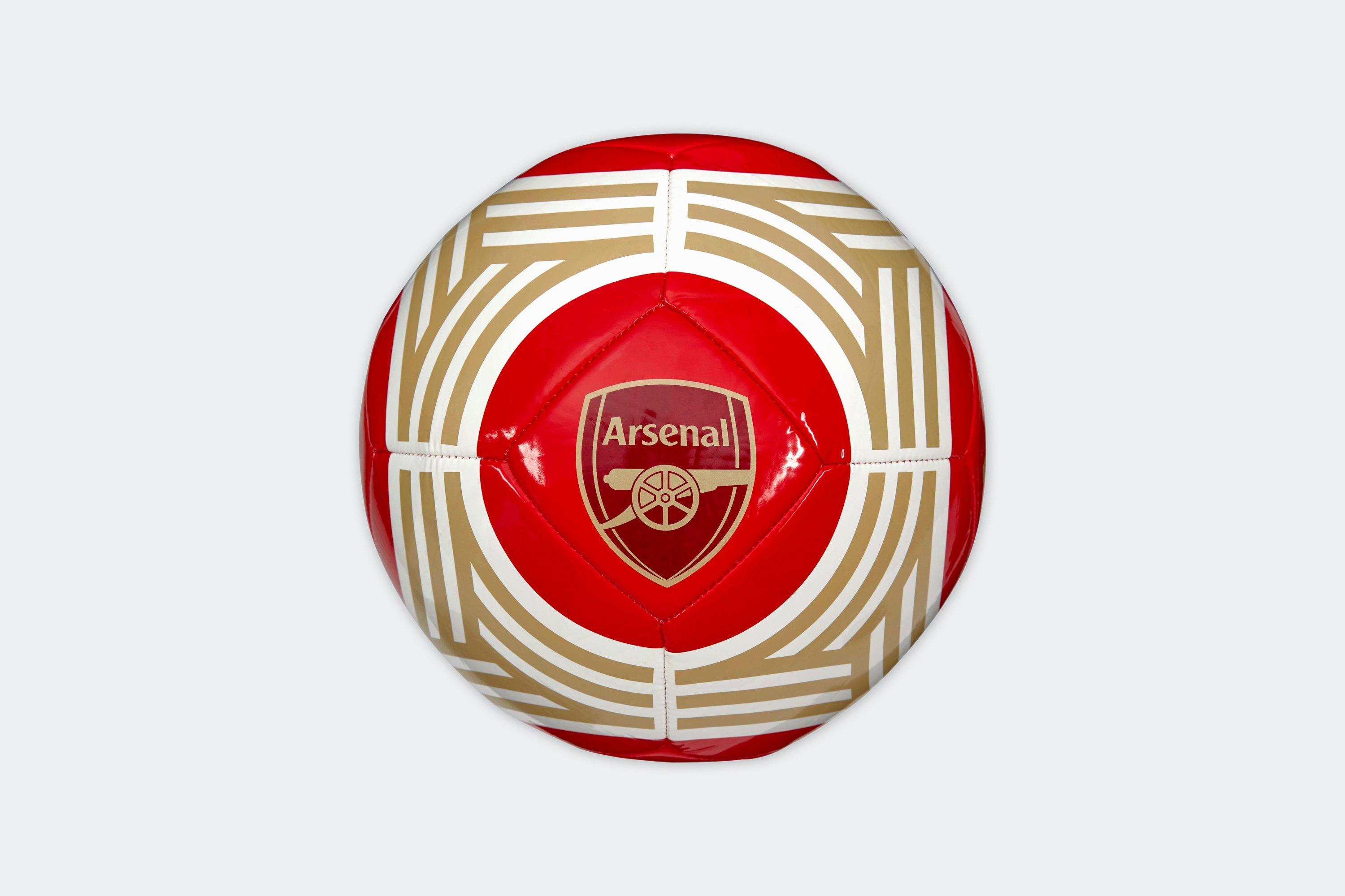 Arsenal soccer cheap ball size 5