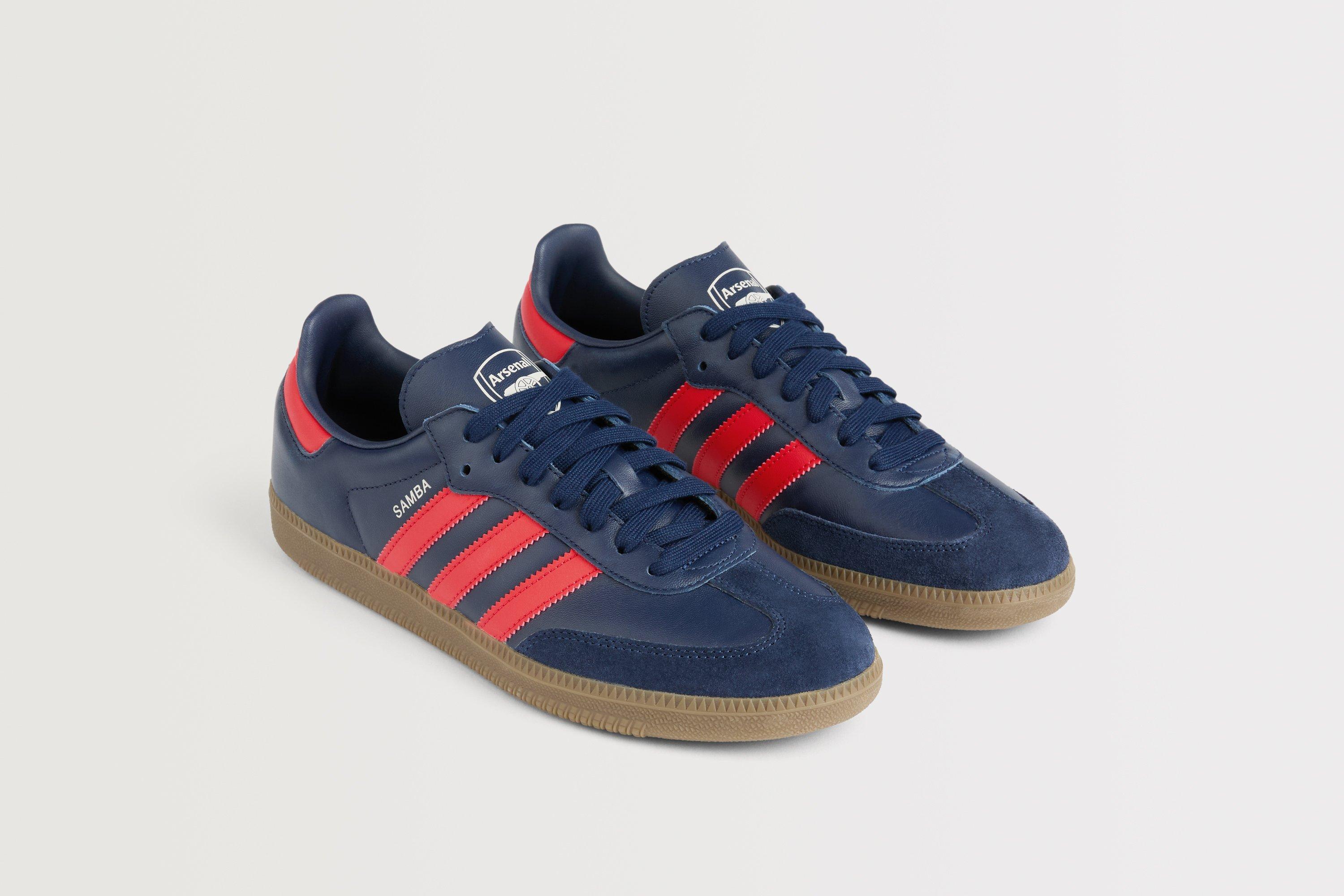 Arsenal adidas 25/26 Samba Shoes | Official Online Store