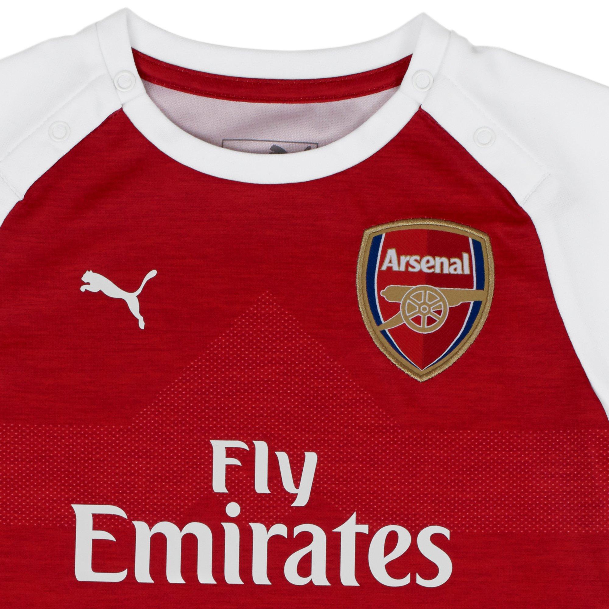 arsenal baby outfit