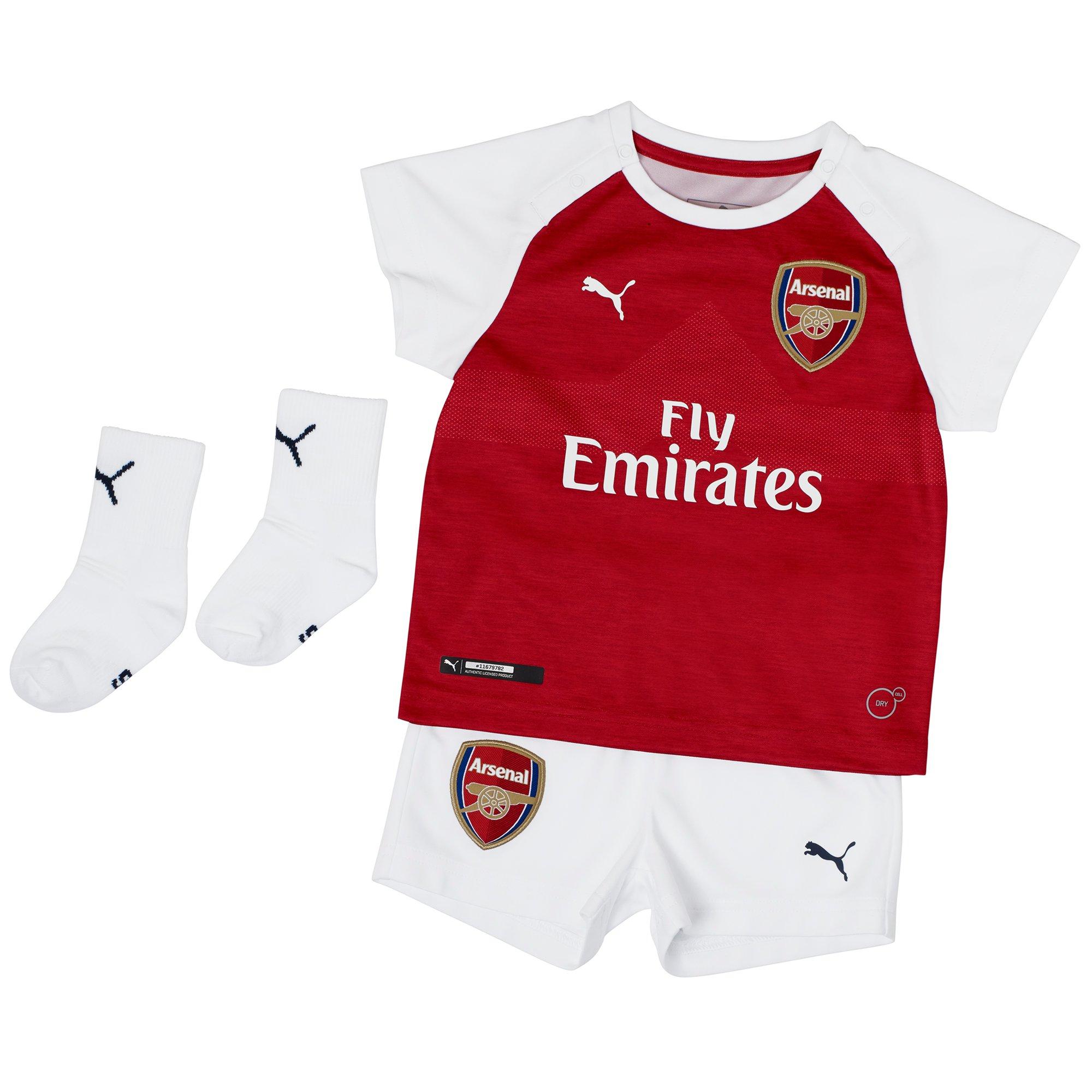 arsenal baby outfit