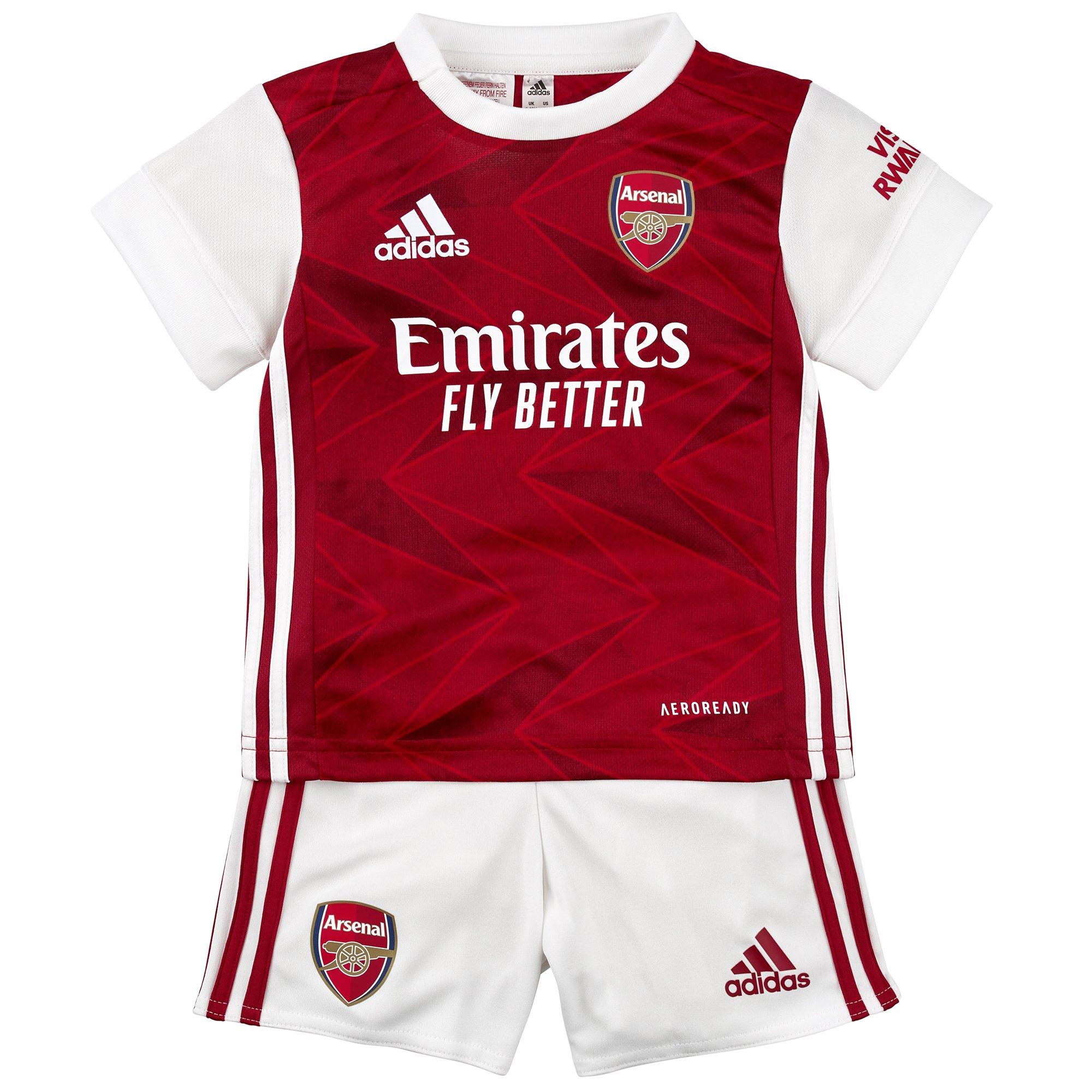 Arsenal 20/21 Home Baby Kit | Official 