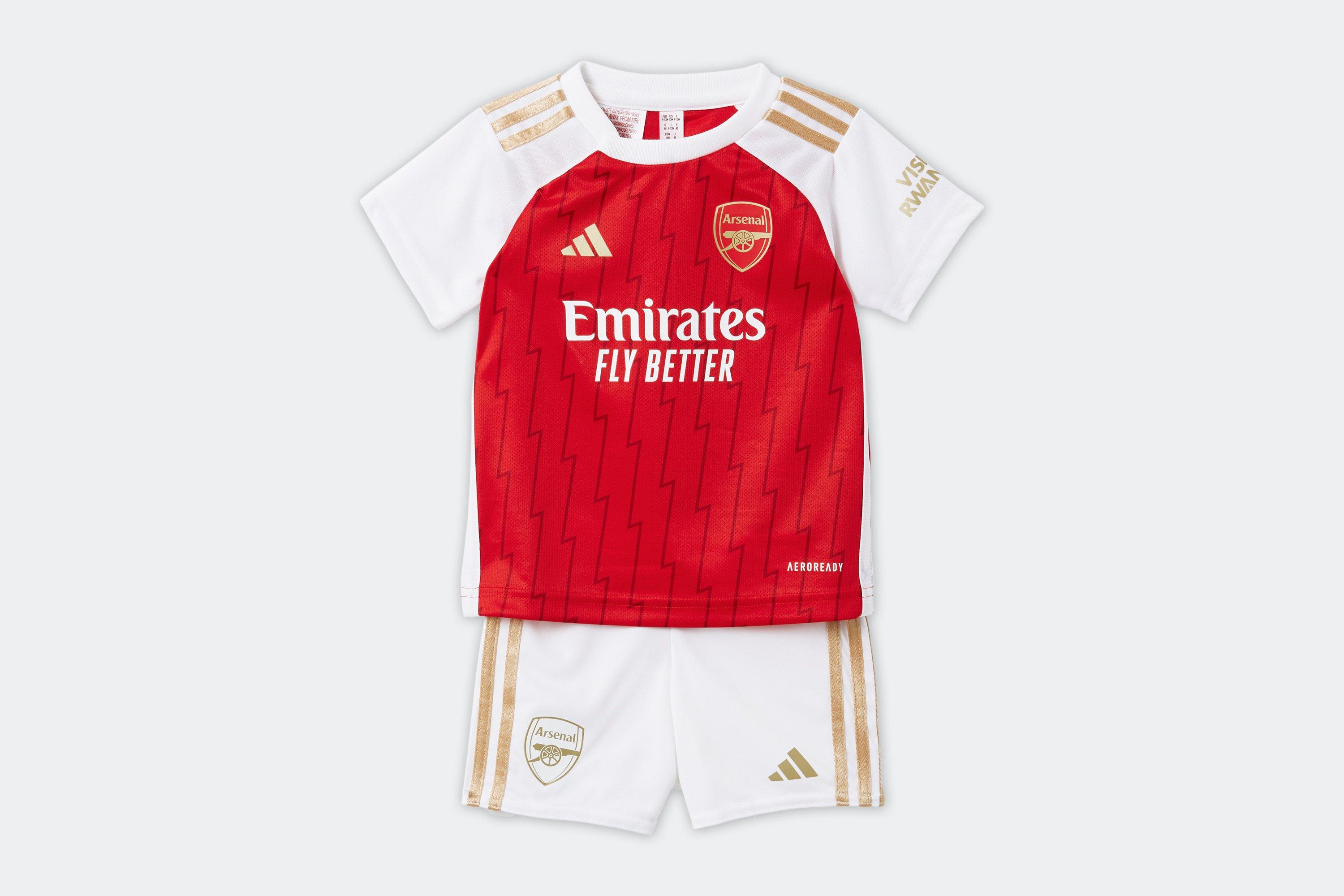 Baby arsenal football on sale kit